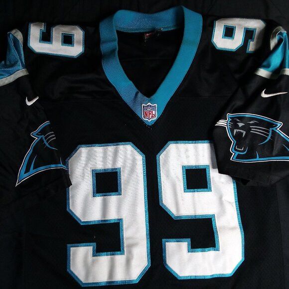 Nike Vintage Nike Carolina Panthers Jersey Size US XL / EU 56 / 4 - 1 Thumbnail
