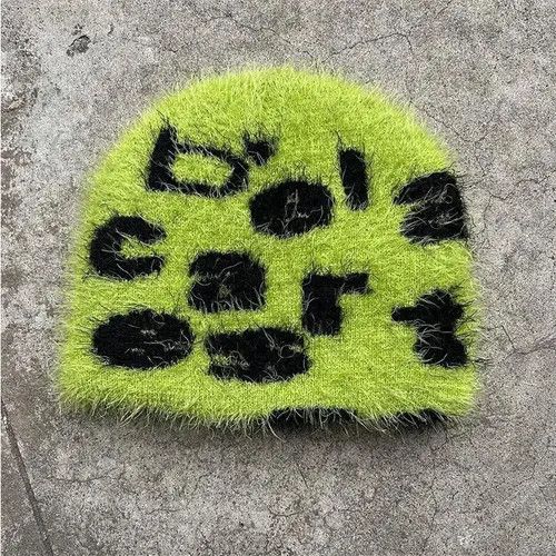 Other Rabbit Fur Aesthetics Knit Beanie Hat Size ONE SIZE - 3 Thumbnail