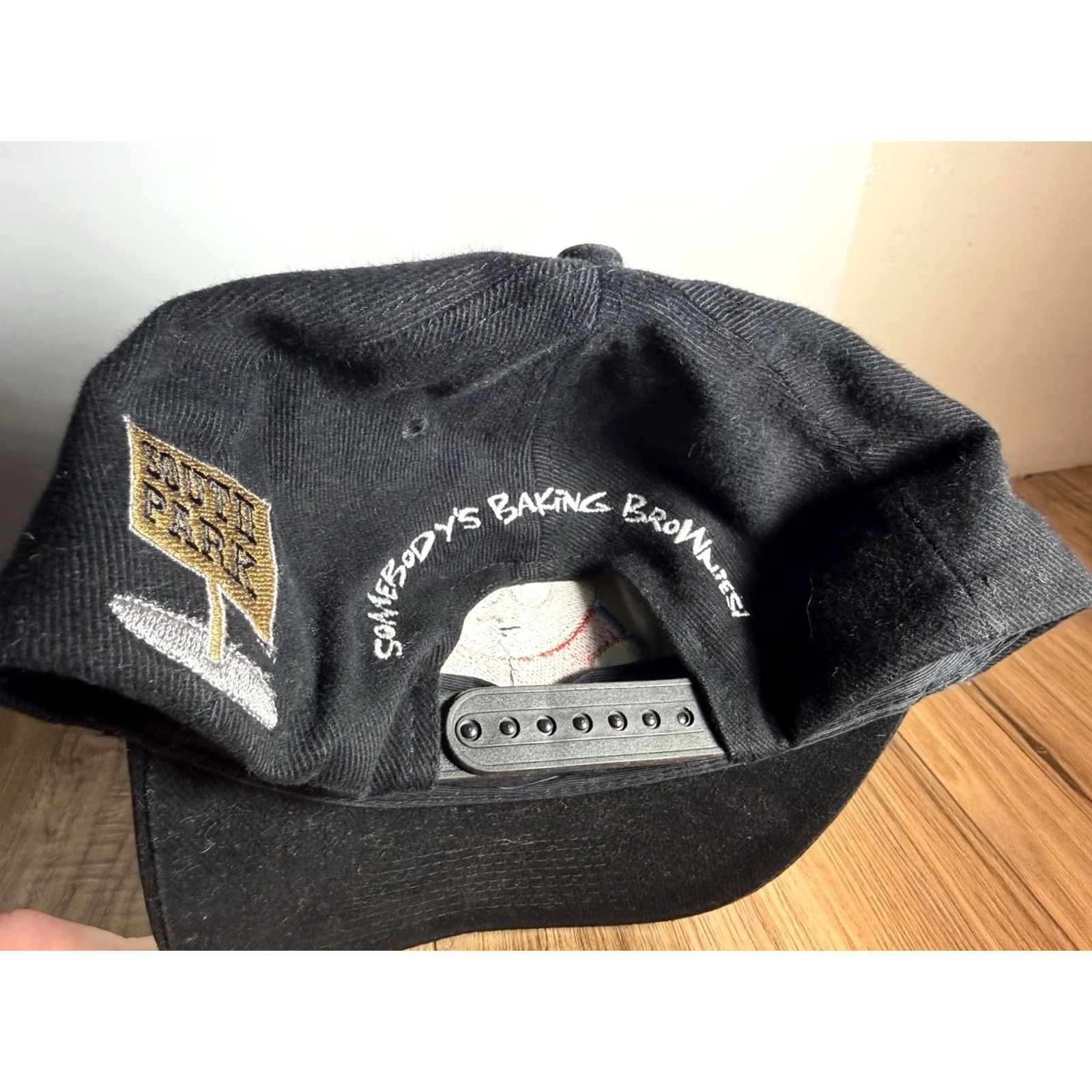 Vintage VINTAGE Comedy Central Cartman South Park Hat Cap Black One Size Men Adjustable Baseball Cap Size US M / EU 48-50 / 2 - 3 Thumbnail