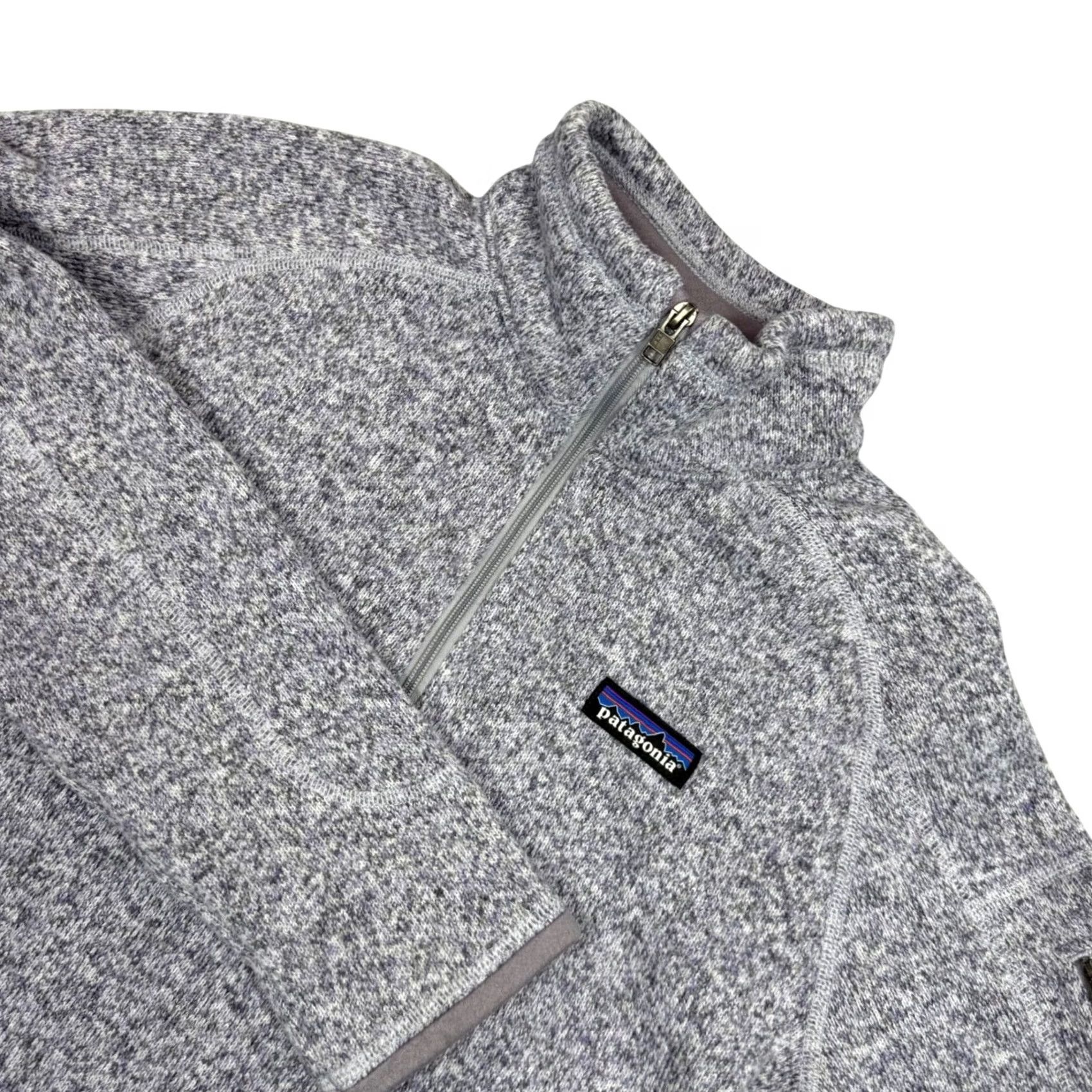 Patagonia Patagonia Better Sweater 1/4 Zip Pullover Women's Small Gray Fleece Jacket Shirt Size S / US 4 / IT 40 - 2 Thumbnail
