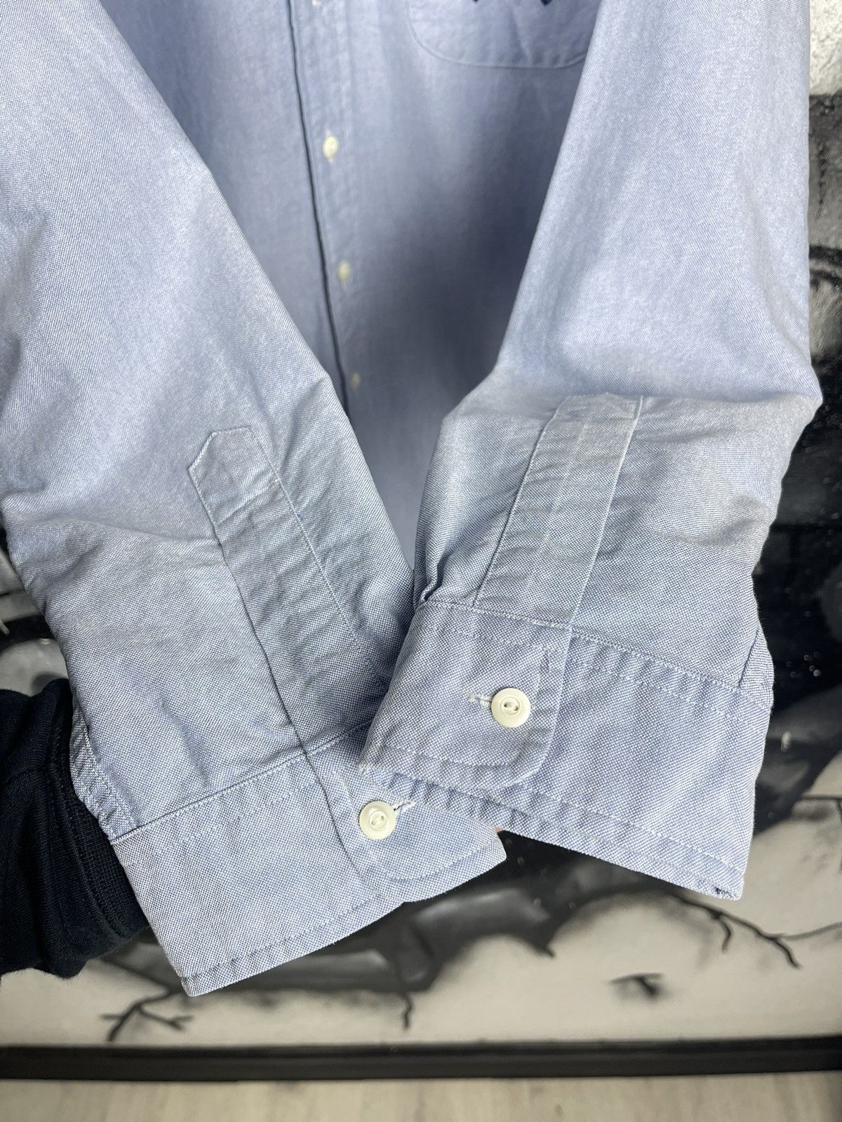 Polo Ralph Lauren Polo Ralph Lauren White Rugby Oxford Blue Shirt Men’s Size L Size US L / EU 52-54 / 3 - 9 Thumbnail