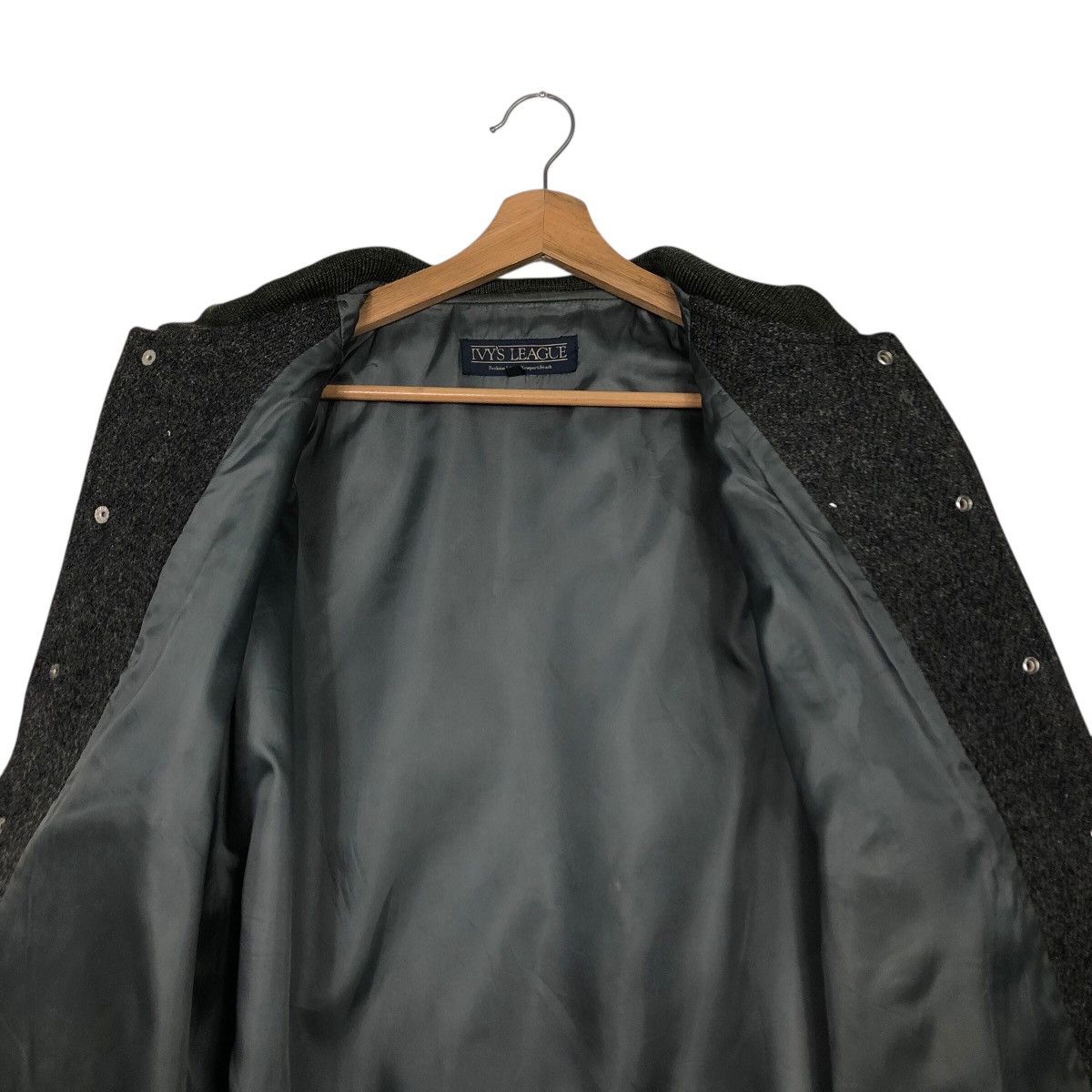 Japanese Brand 📌Vintage Bomber Leather Jacket Ivy's League Issey Miyake Size US L / EU 52-54 / 3 - 15 Thumbnail