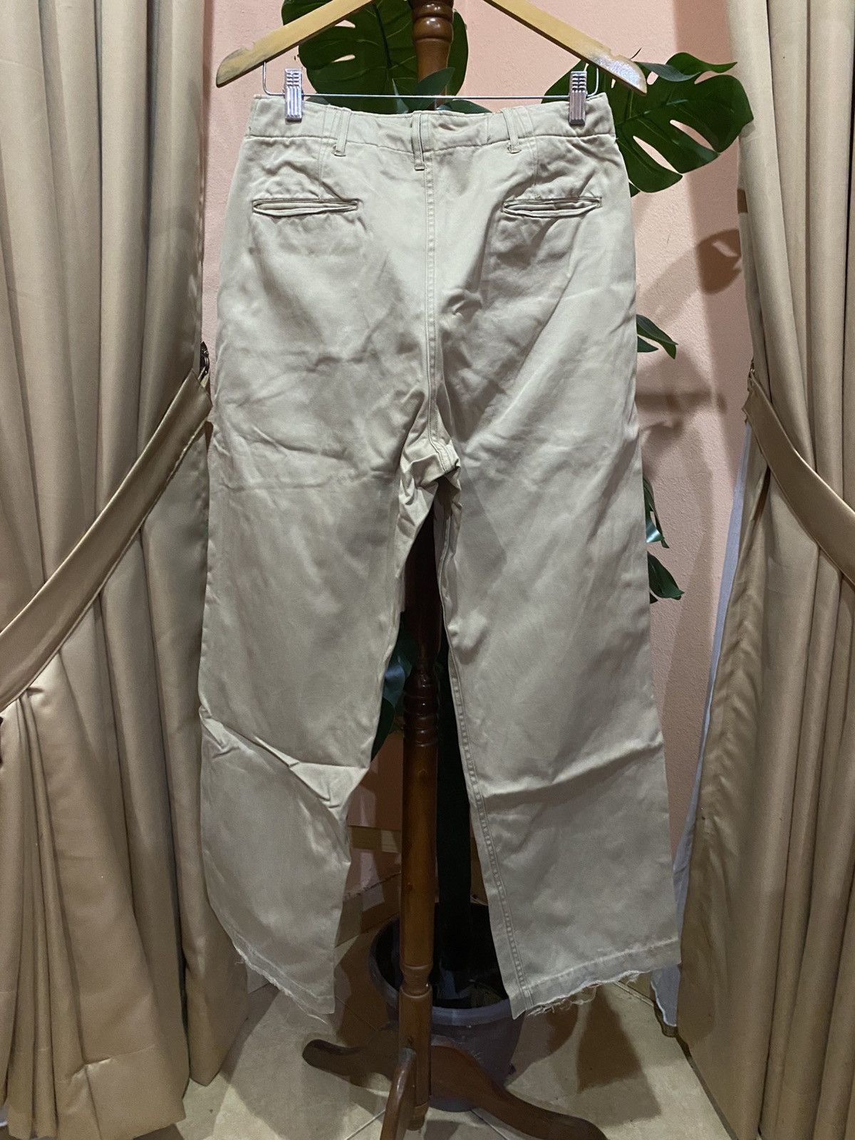 Buzz Rickson's Buzz Rickson Beige Military Chino Pants Made in Japan Size US 30 / EU 46 - 8 Thumbnail