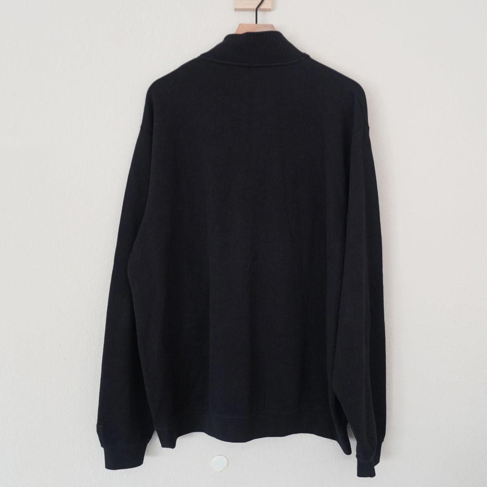 Cutter & Buck Cutter & Buck Sweater Men's XL Black 1/4 Zip 100% Cotton Size US XL / EU 56 / 4 - 7 Thumbnail