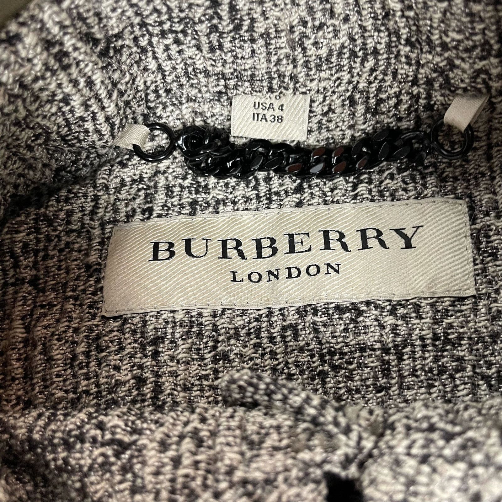 Burberry Burberry London Cotton Belted Jacket 6 Size M / US 6-8 / IT 42-44 - 7 Thumbnail