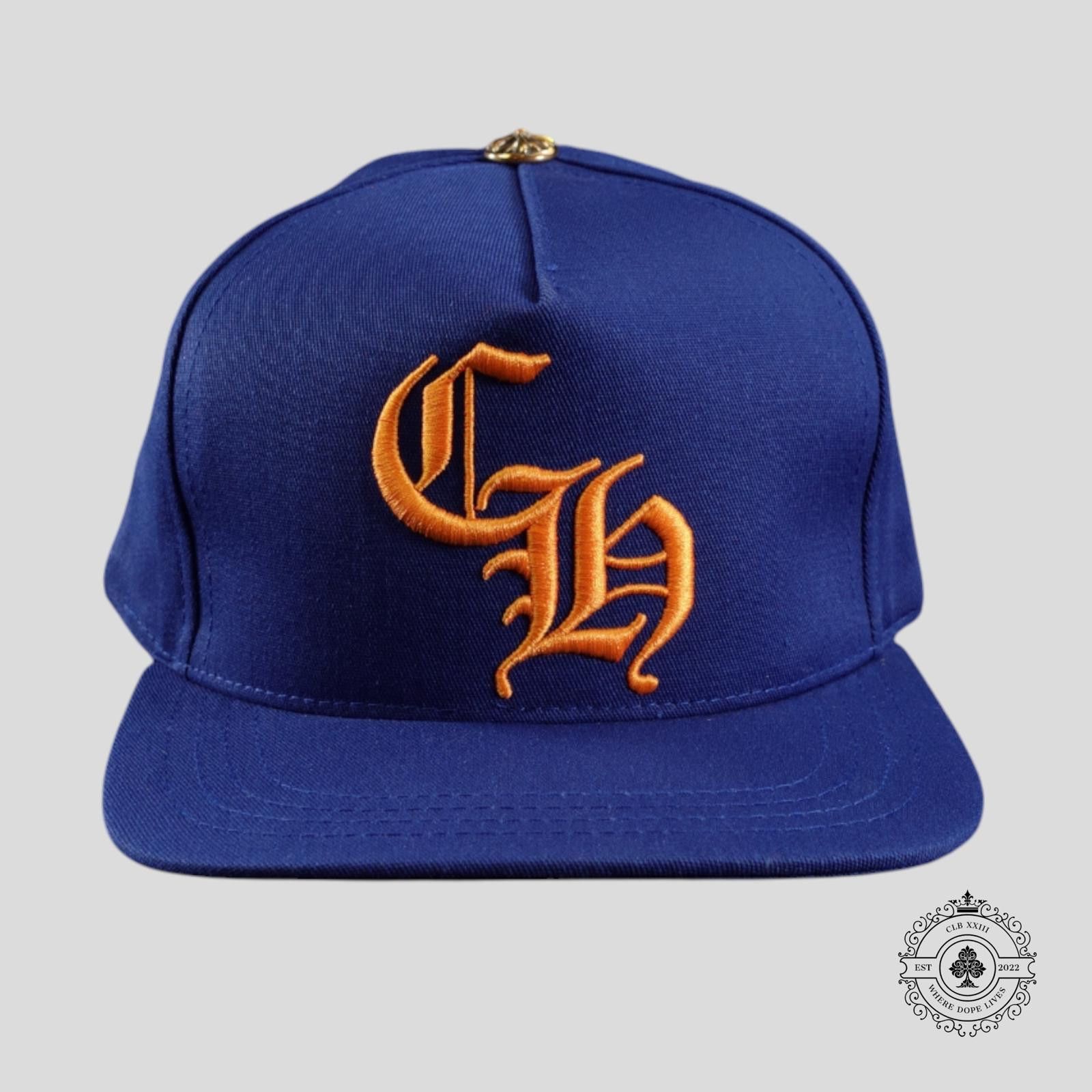 Chrome Hearts Chrome Hearts CH Embroidered Hat in Blue Size ONE SIZE - 1 Thumbnail