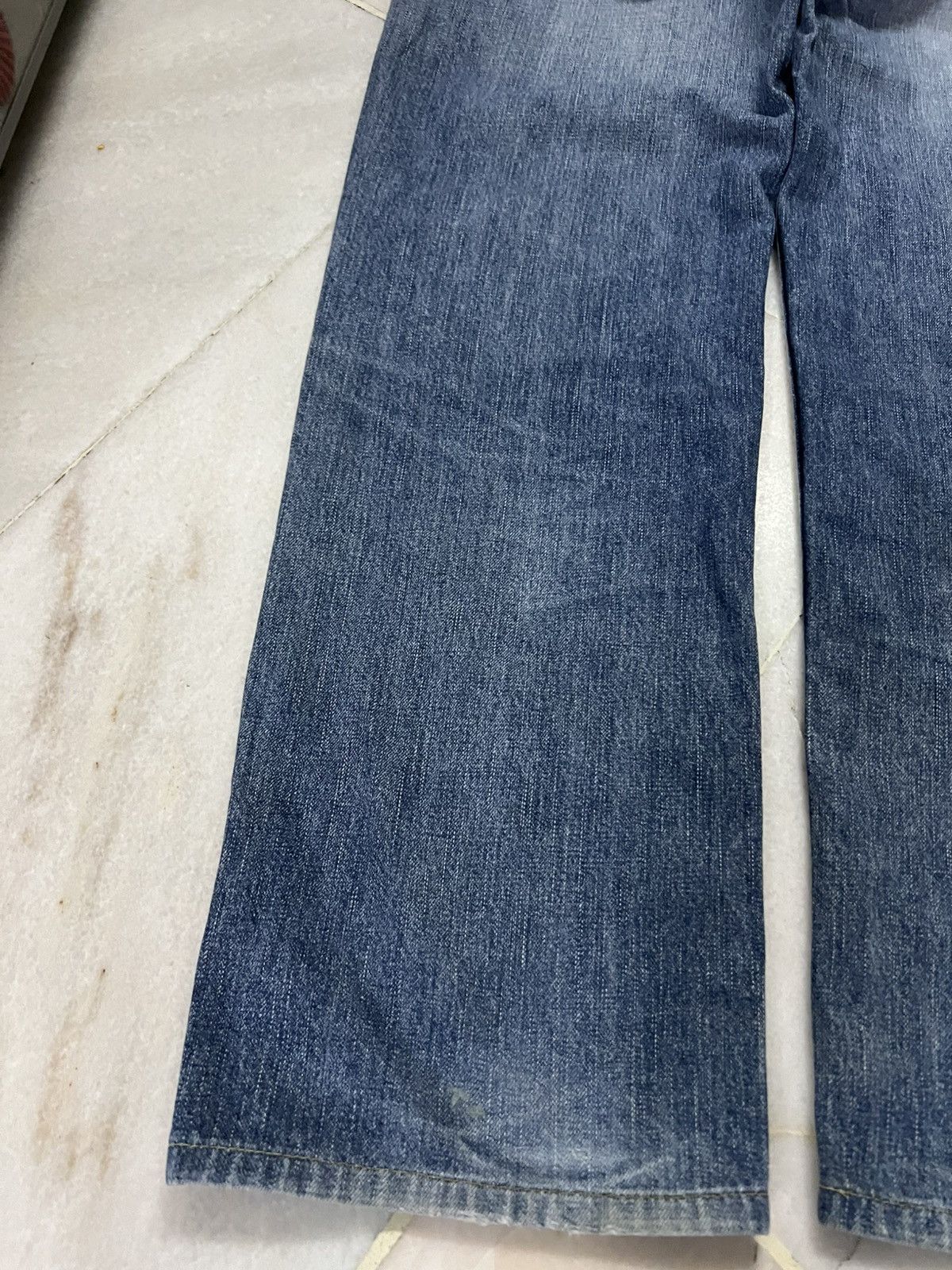 Levi's 💥Baggy💥Vintage LPC Levis 502 Faded Distressed Jean Size US 33 - 14 Thumbnail