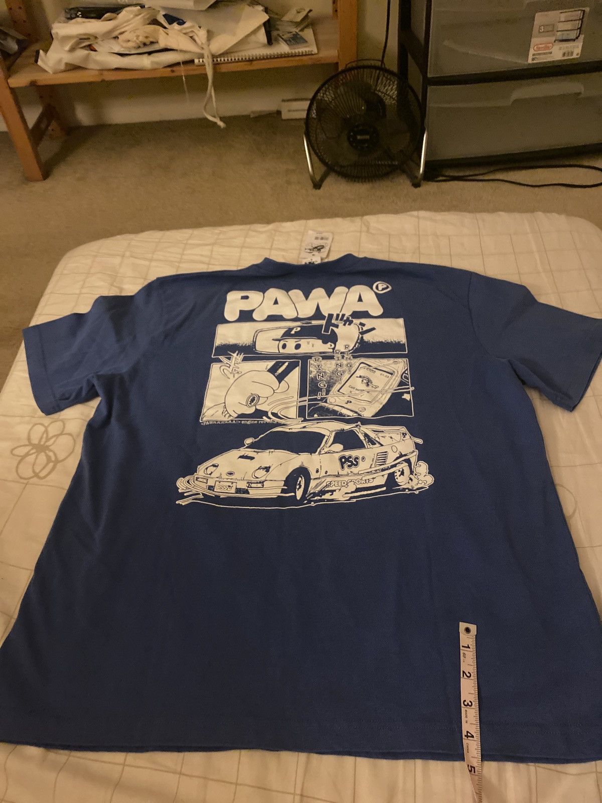 Other pawa speed sports blue tee (L) Size US L / EU 52-54 / 3 - 4 Thumbnail