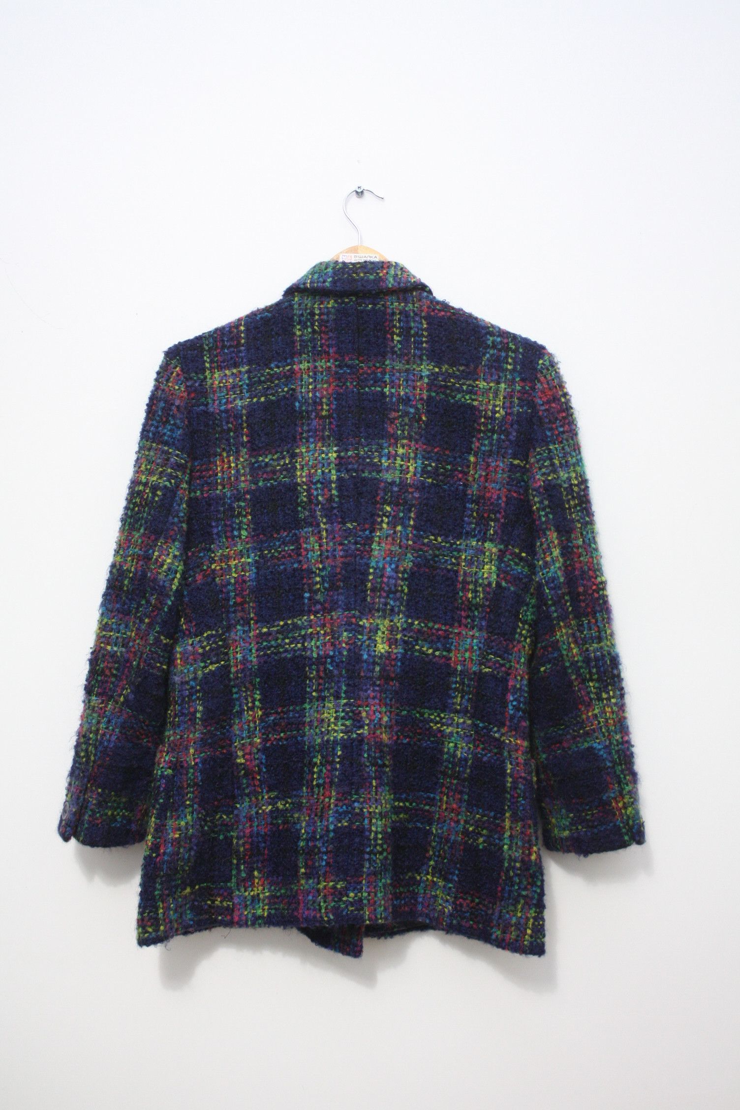 Missoni Missoni Donna Wool Mohair Checkered Coat Women's 10 Size L / US 10 / IT 46 - 3 Thumbnail