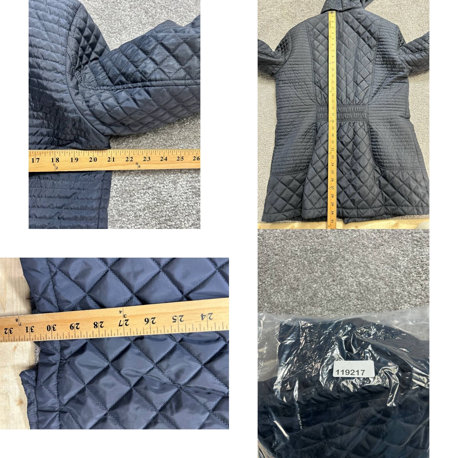 Calvin Klein Calvin Klein Womens Quilted Coat XL Black Hooded Insulated Weatherproof Winter Size XL / US 12-14 / IT 48-50 - 8 Thumbnail
