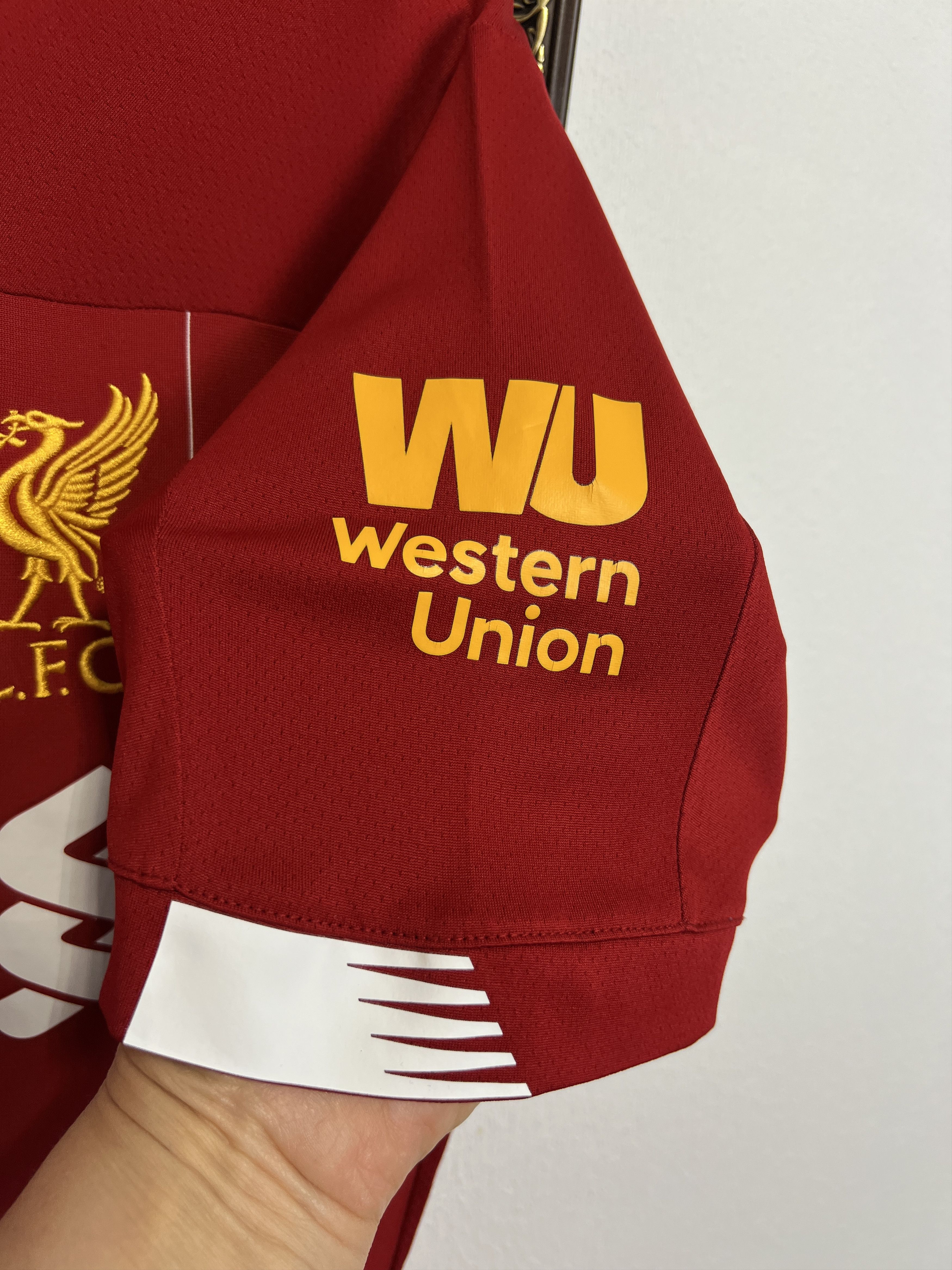 New Balance Liverpool Home football shirt Soccer #21 Chamberlain Jersey Size US XL / EU 56 / 4 - 4 Thumbnail