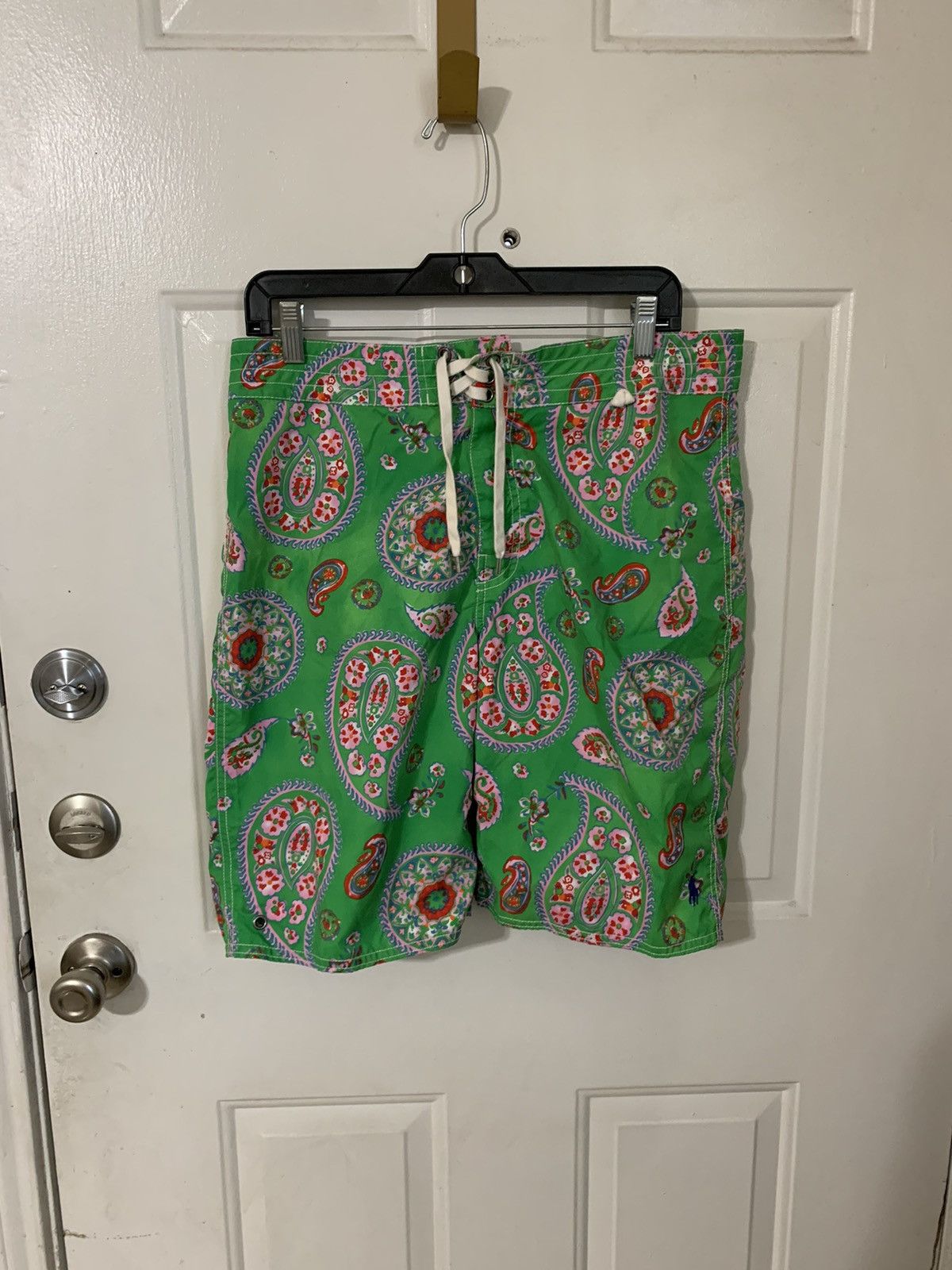 Polo Ralph Lauren Paisley Swim Trunks Size US 32 / EU 48 - 1 Thumbnail