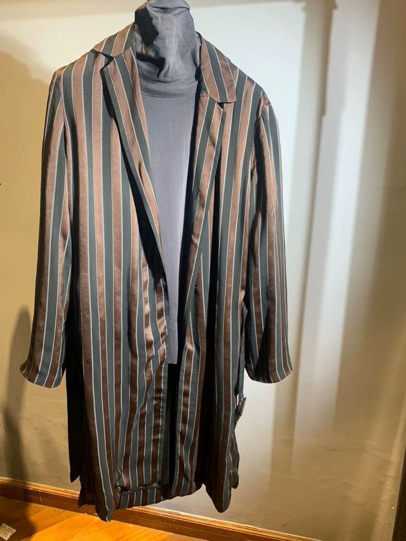 The Row The Row Striped Trench Coat - dmc Size US XS / EU 42 / 0 - 1 Thumbnail