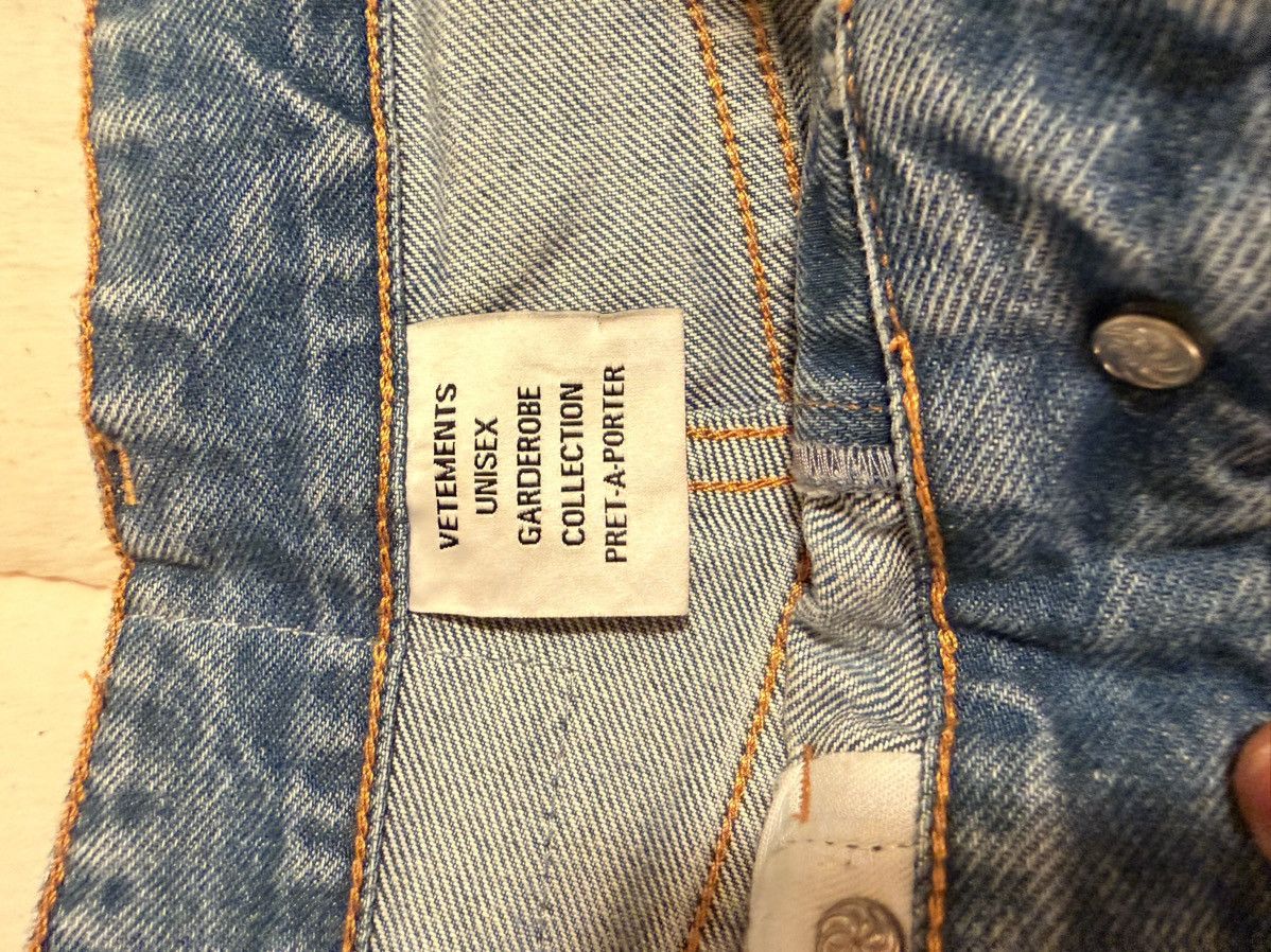 Vetements Vetements Ripped Denim Pants Size US 30 / EU 46 - 4 Thumbnail
