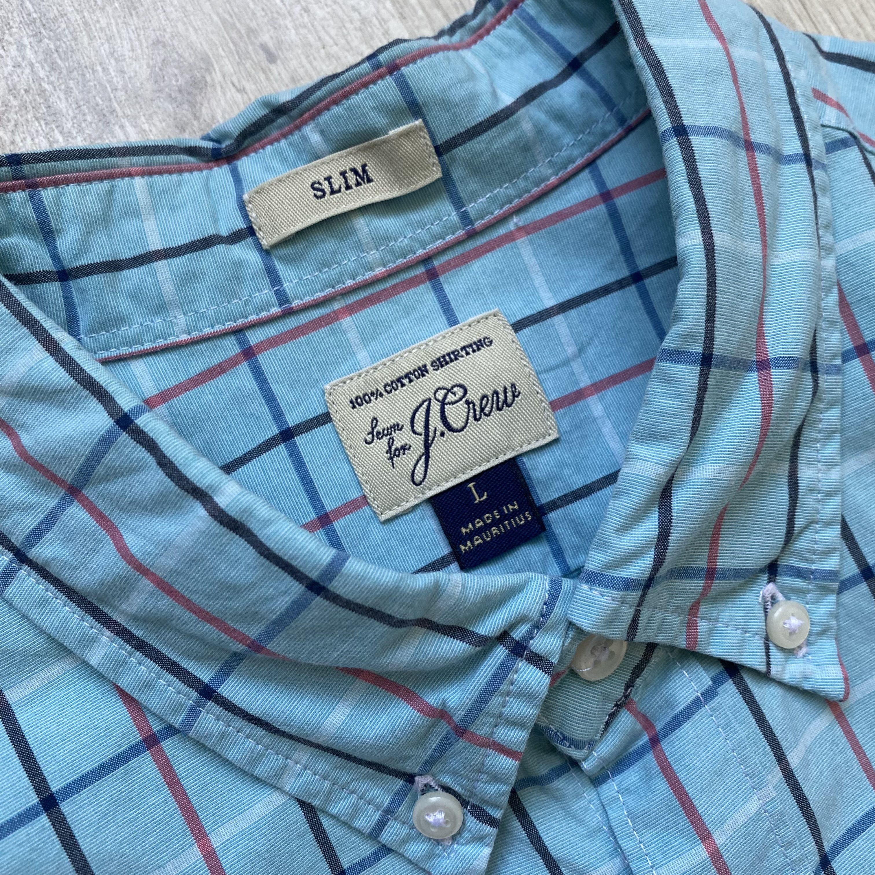 J.Crew 👔 J.Crew shirt Luxury button up Long sleeve Size US L / EU 52-54 / 3 - 6 Thumbnail