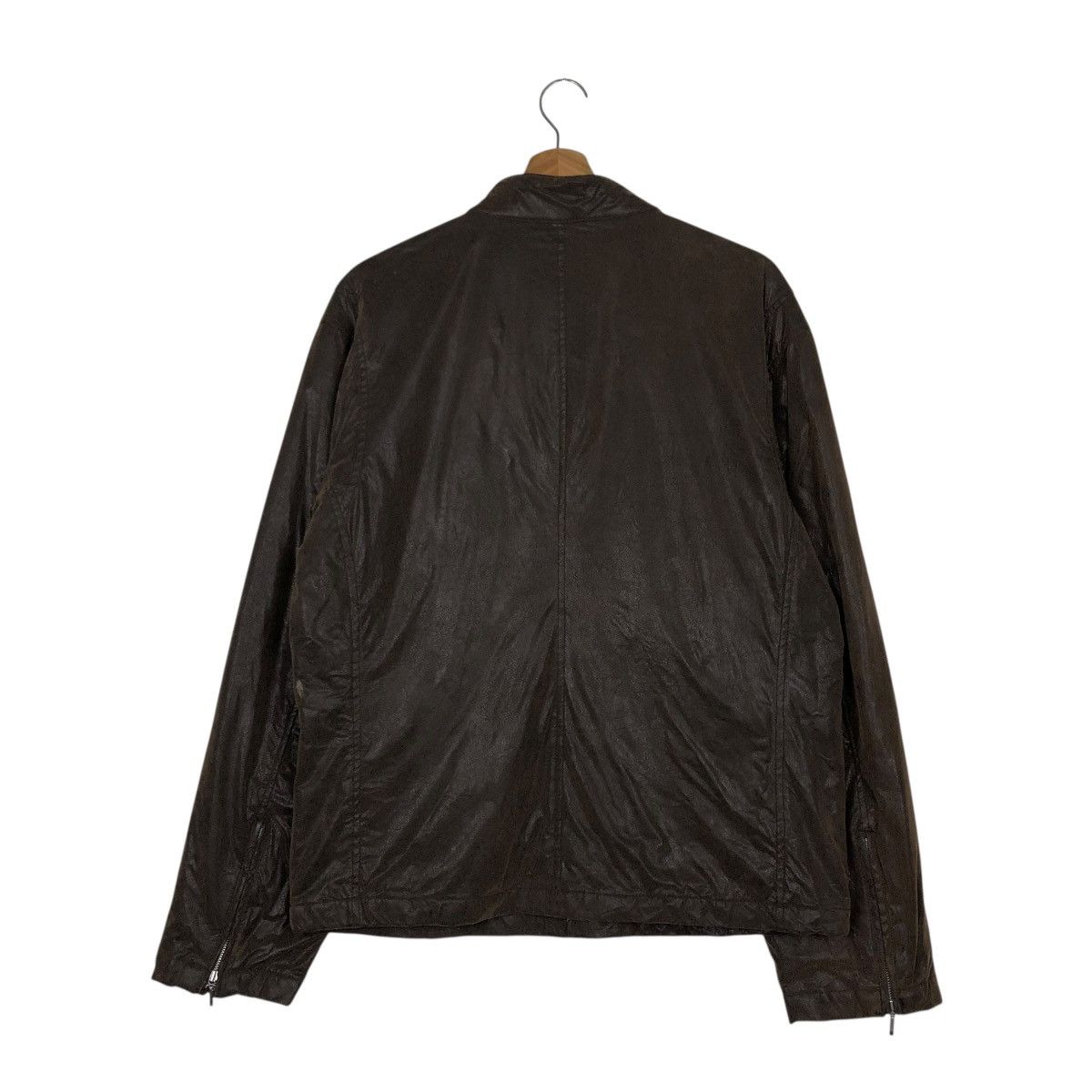 Japanese Brand 🔥VINTAGE LEATHER JACKET MONTEVISO ITALY ISSEY MIYAKE Size US M / EU 48-50 / 2 - 10 Thumbnail