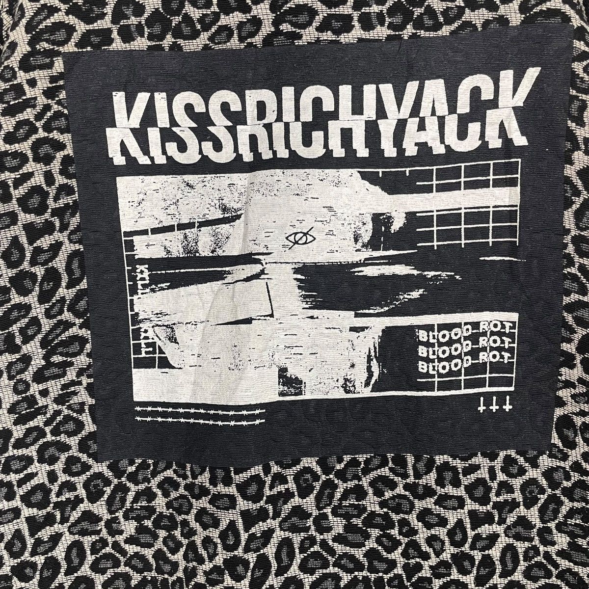Japanese Brand Kiss Rich Yack Blood Rot Hooded Jacket Size XL / US 12-14 / IT 48-50 - 4 Thumbnail
