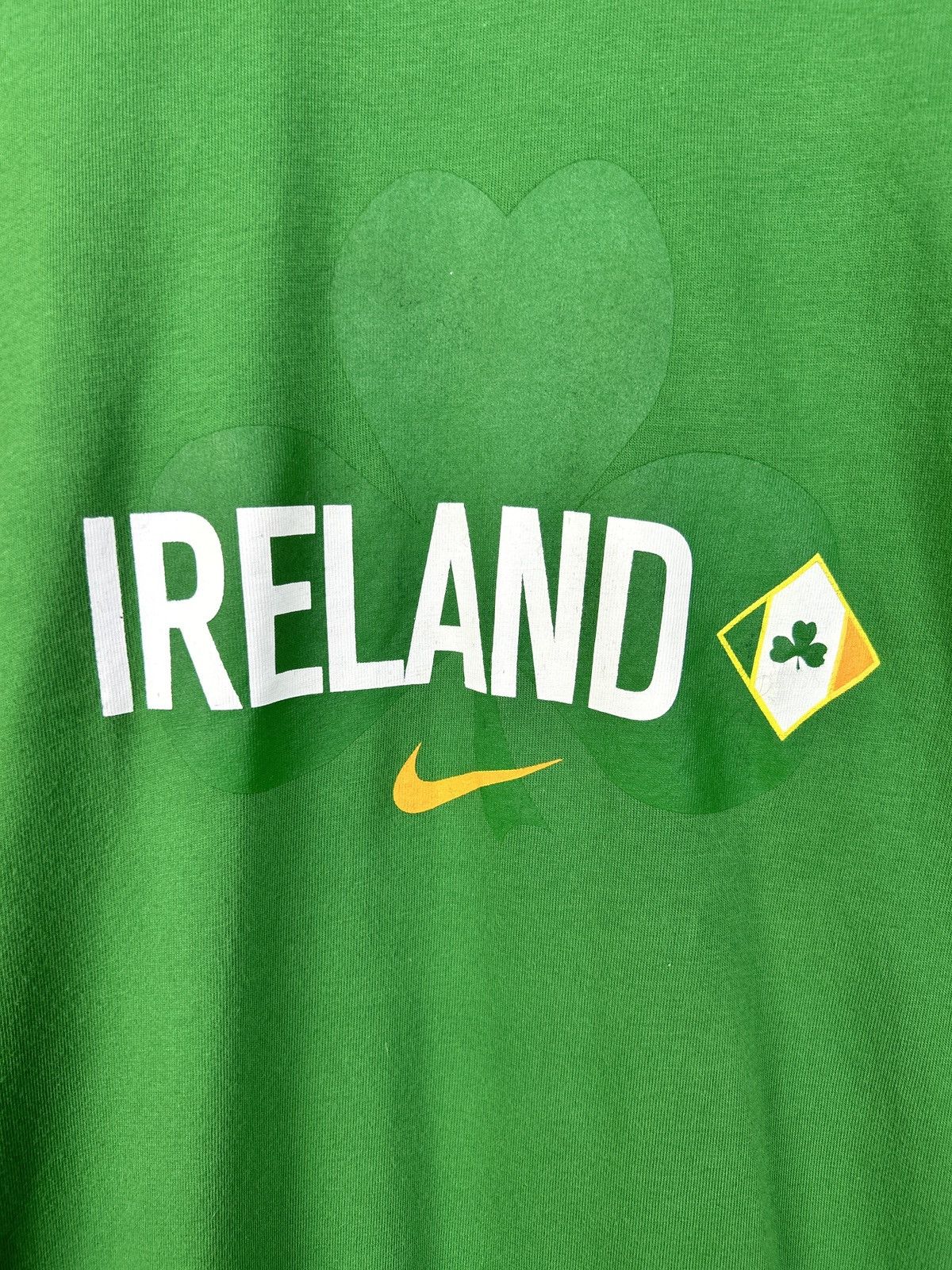 Nike Vintage Nike Ireland Robbie Keane #10 Soccer T-Shirt Size US M / EU 48-50 / 2 - 2 Thumbnail
