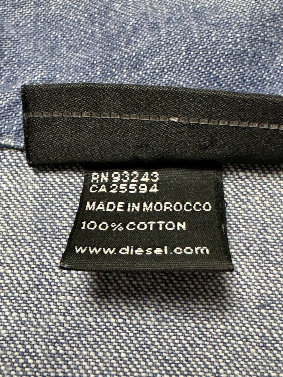 Diesel × Japanese Brand Vintage Diesel Denim Jacket Bomber Women Y2K 90s Size S / US 4 / IT 40 - 10 Thumbnail