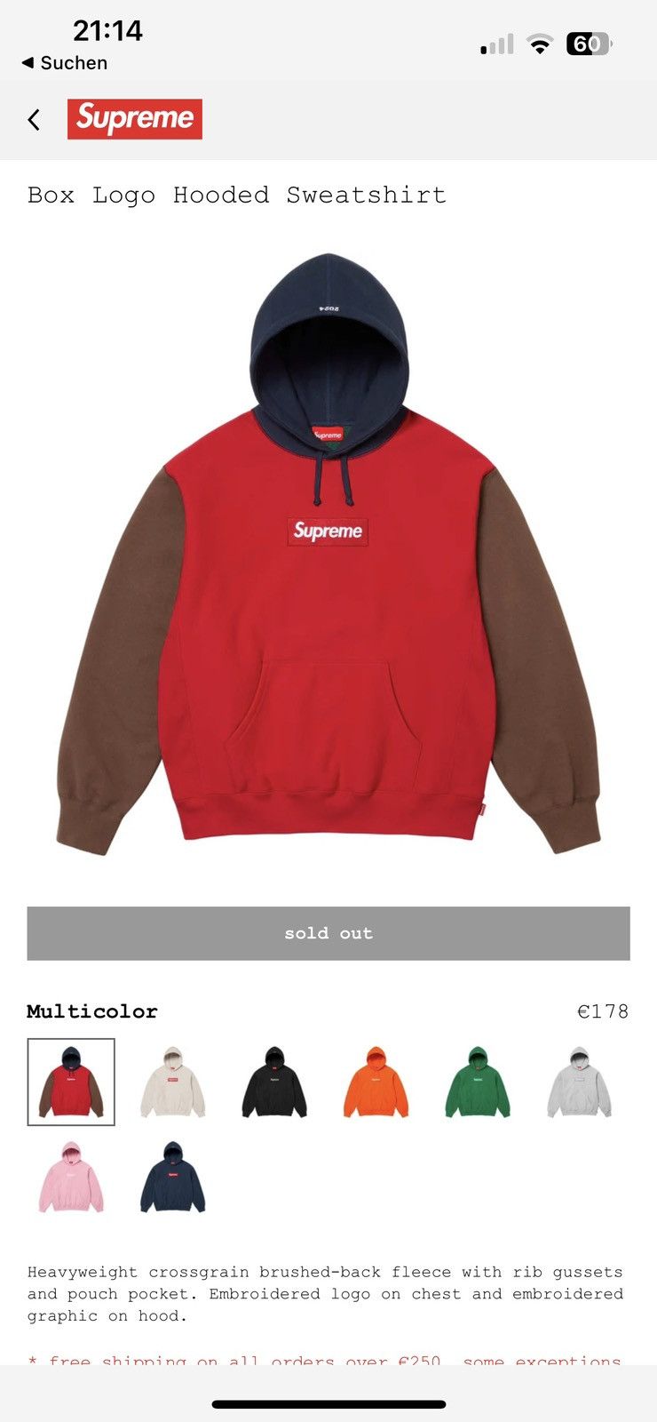 Supreme Boxlogo Hoodie