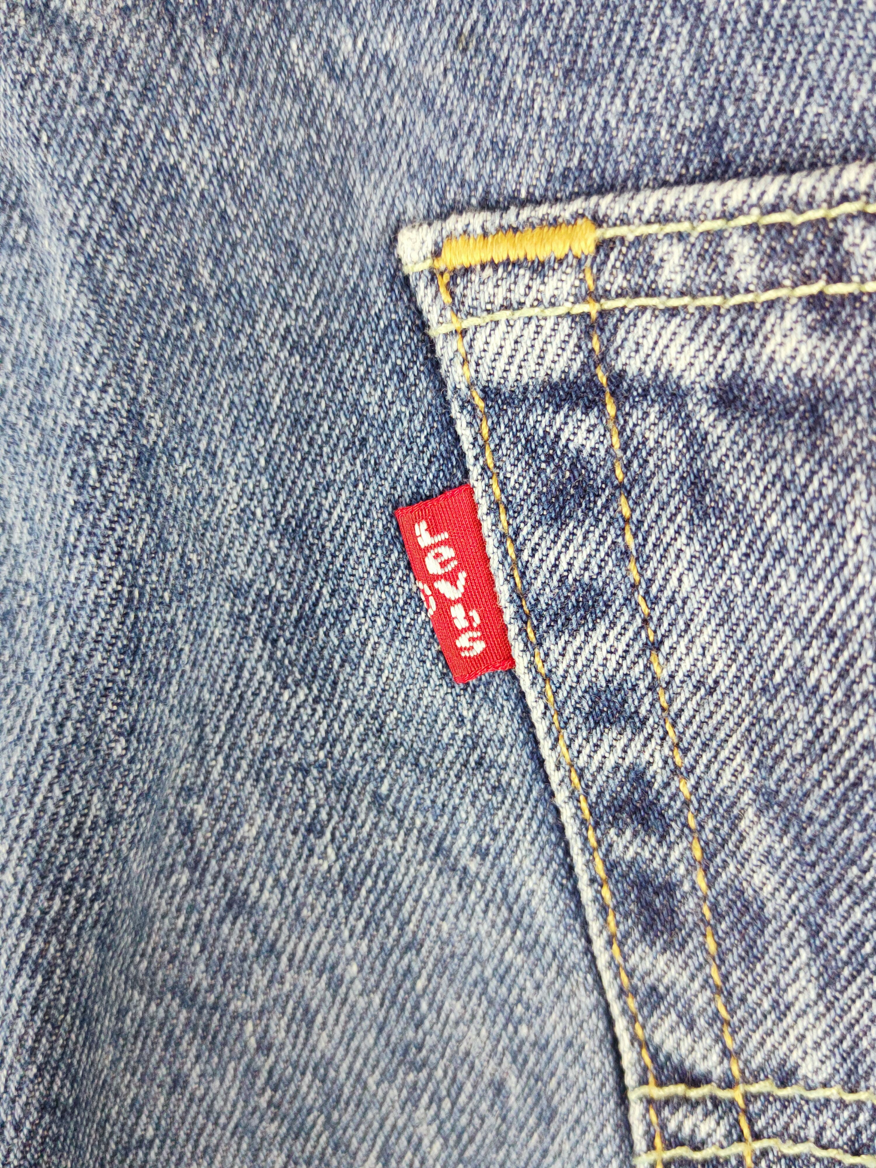 Levi's *waist 46inc* Levi's Blue Distressed Ripped Jeans #S2715 Size US 44 / EU 60 - 8 Thumbnail