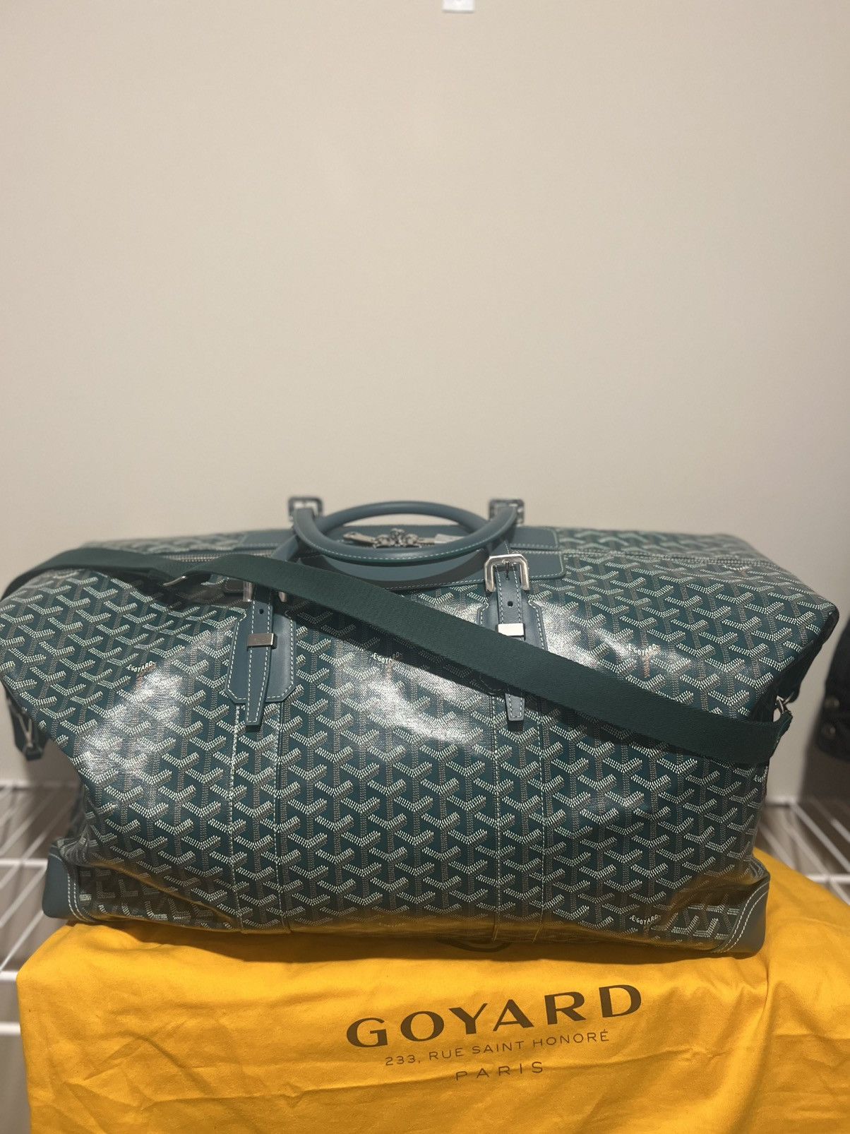 Goyard Goyard Bowling 55 ‘Green’ Size ONE SIZE - 1 Thumbnail