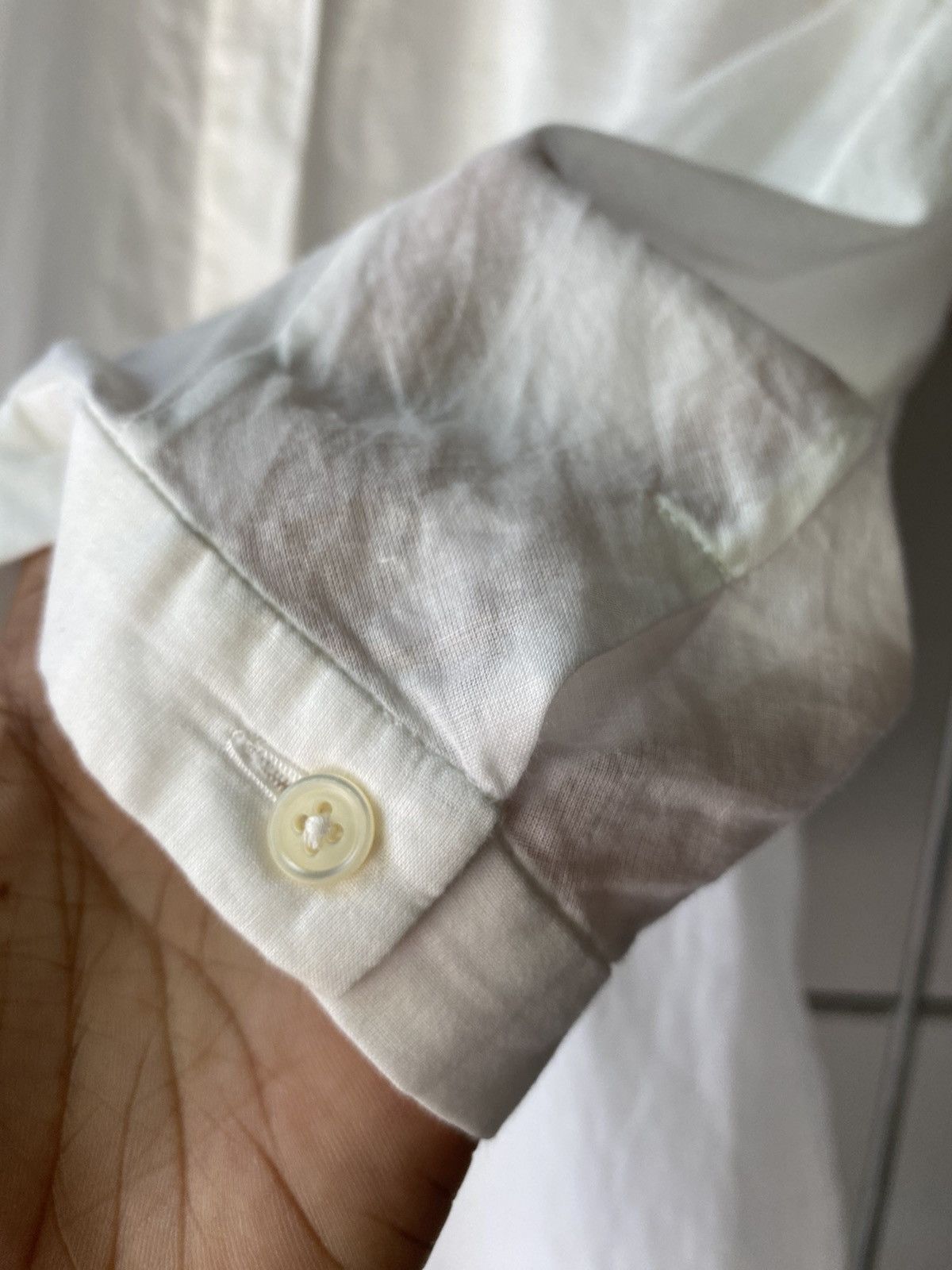 Jil Sander Jil Sander 3/4 Sleeve White Shirt Size XXS / US 00 / IT 34 - 11 Thumbnail