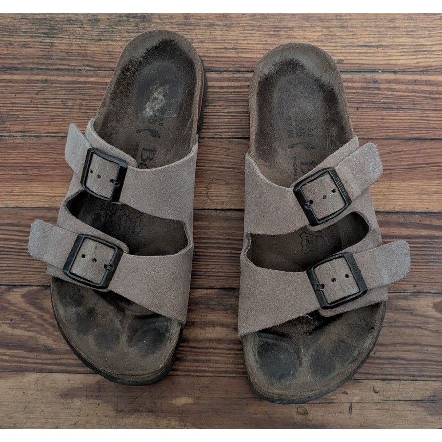 Birkenstock Birkenstock Betula Brown Sandals Size 38 Womens Size 7-7.5 Size US 7 / IT 37 - 3 Thumbnail