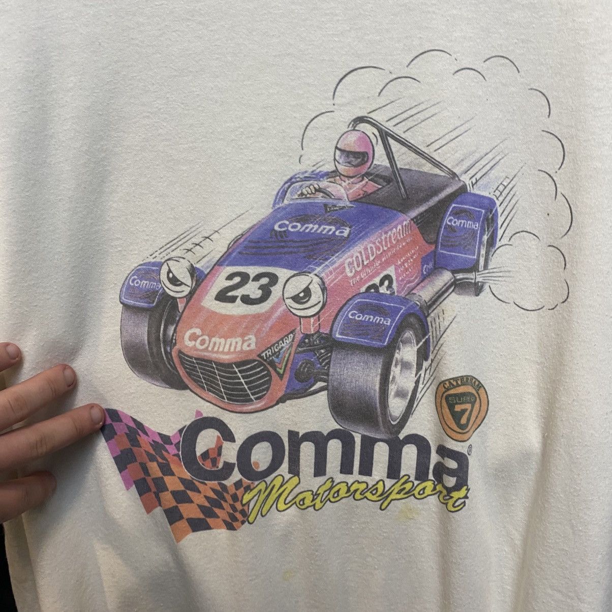 NASCAR Vintage Nascar Comma Motorsport racing 90’s tee size XL Size US XL / EU 56 / 4 - 3 Thumbnail