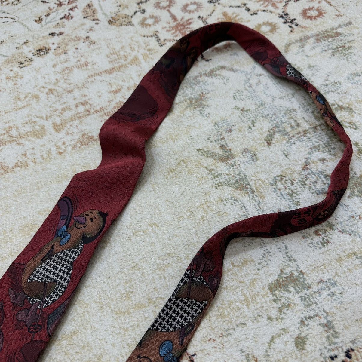 Vintage Vintage Tie Penguins Style USA Y2K 90s Miseta Size ONE SIZE - 4 Thumbnail