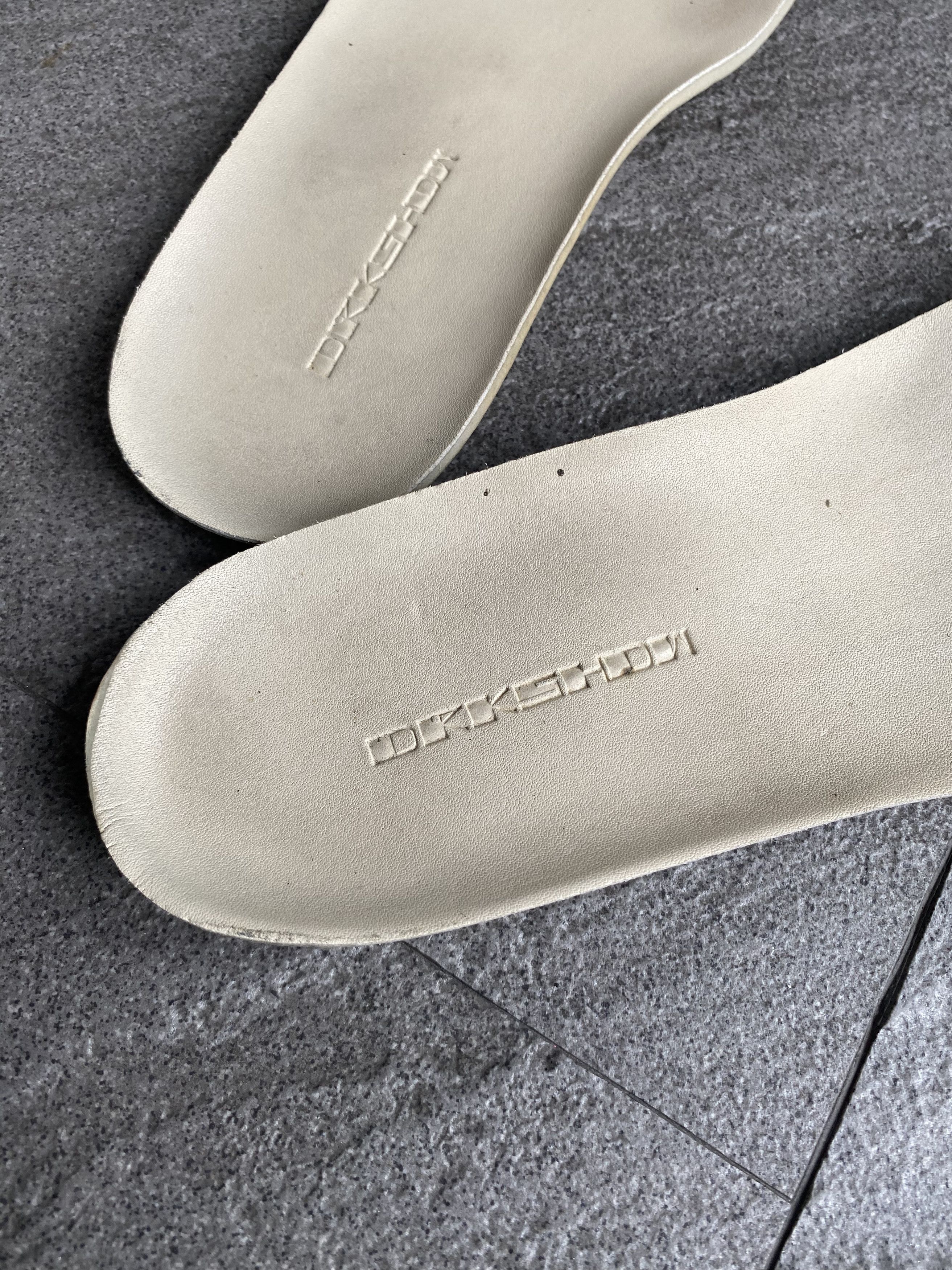 Rick Owens Drkshdw Rick Owens DRKSHDW Ramones black canvas Size US 7 / EU 40 - 15 Thumbnail