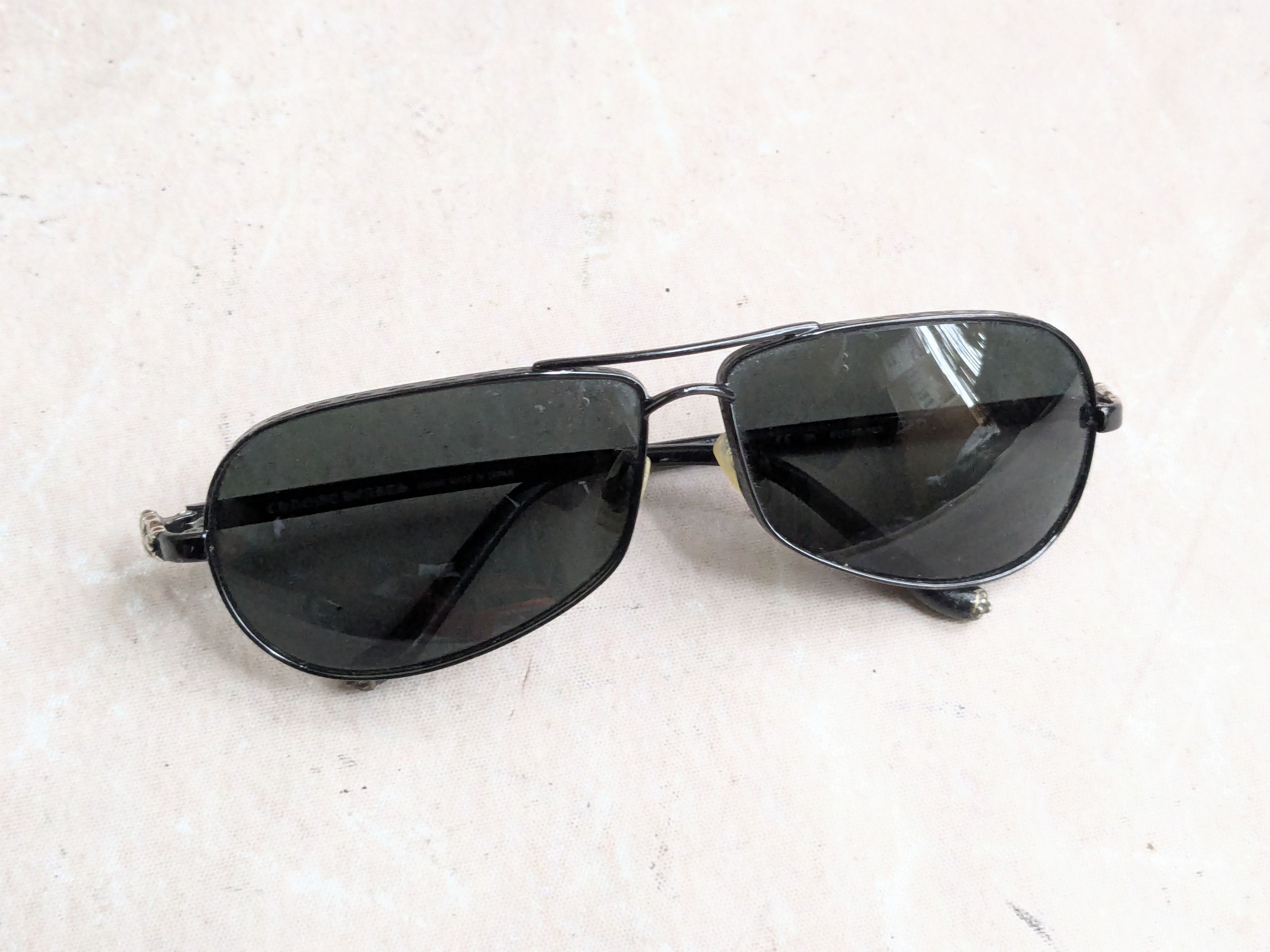 Chrome Hearts Chrome Hearts 'Red' Sunglasses Black Gray Lenses Size ONE SIZE - 2 Thumbnail