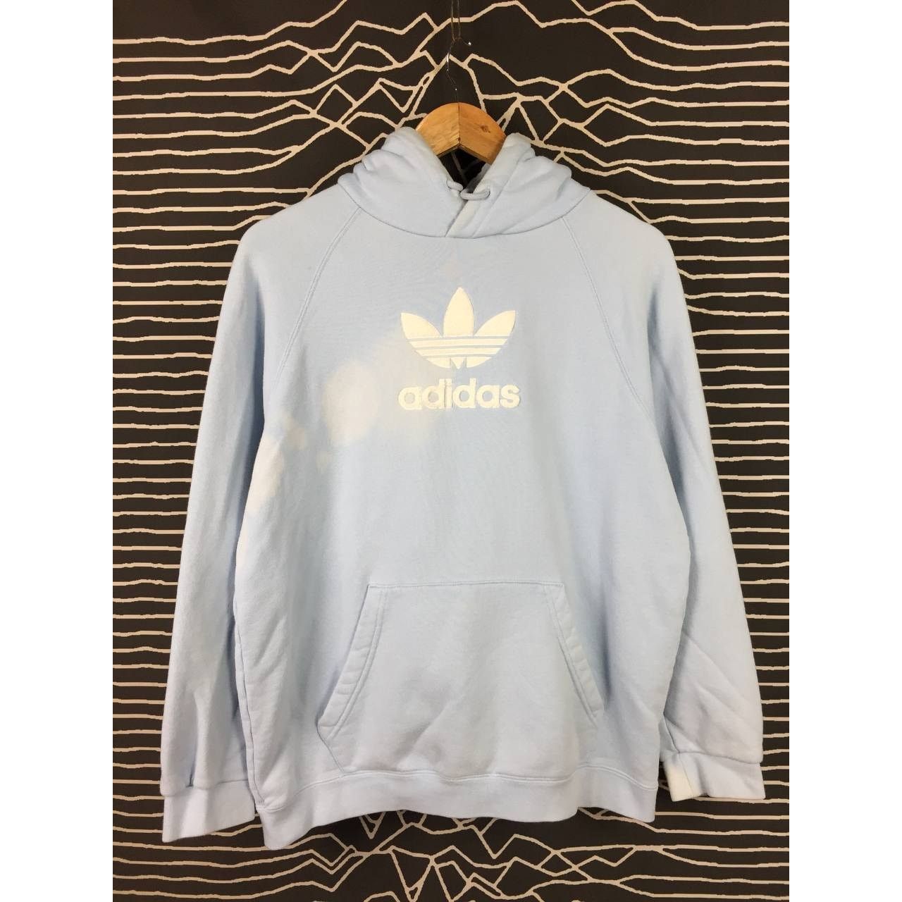 Adidas × Vintage Adidas Originals Trefoil Big Logo Pullover Hoodie Size US M / EU 48-50 / 2 - 1 Thumbnail