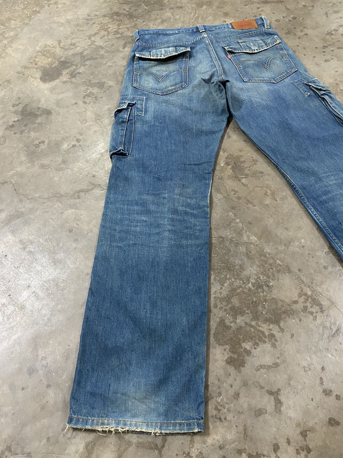 Levi's Vintage Levis Cargo Denim @286 imn Size US 34 / EU 50 - 6 Thumbnail