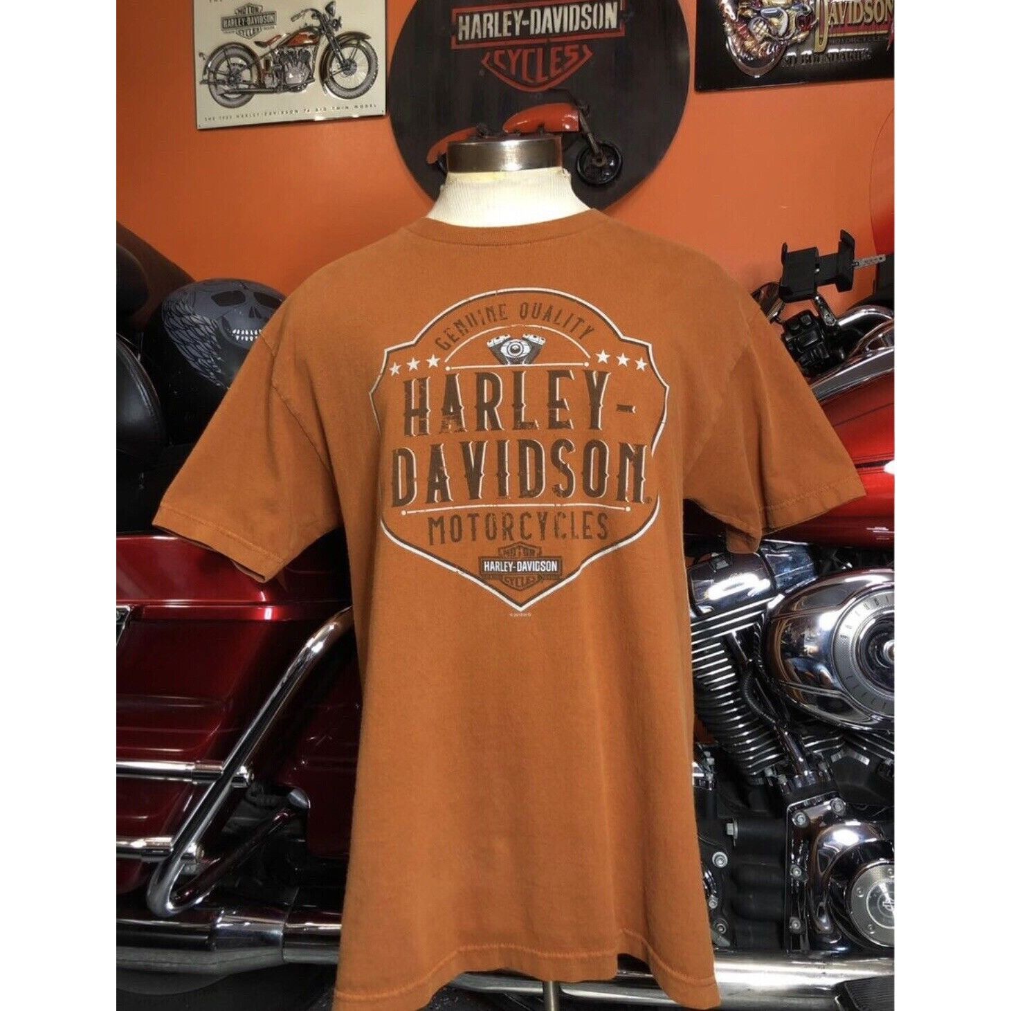 Harley Davidson Harley Davidson T-shirt Large Men Conyers, Georgia Size US L / EU 52-54 / 3 - 1 Thumbnail