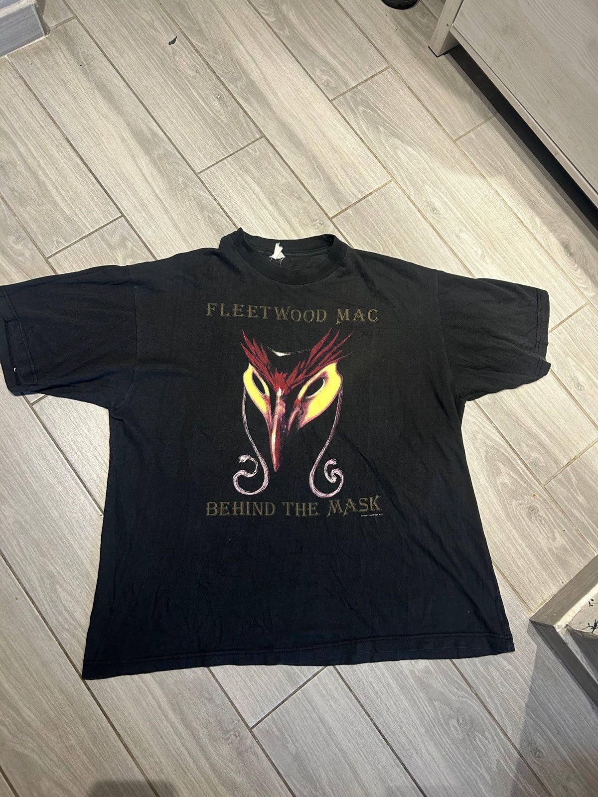 Vintage Vintage New Fleetwood 1990 Tour Behind The Mask Stevie Nicks Size US XL / EU 56 / 4 - 1 Thumbnail