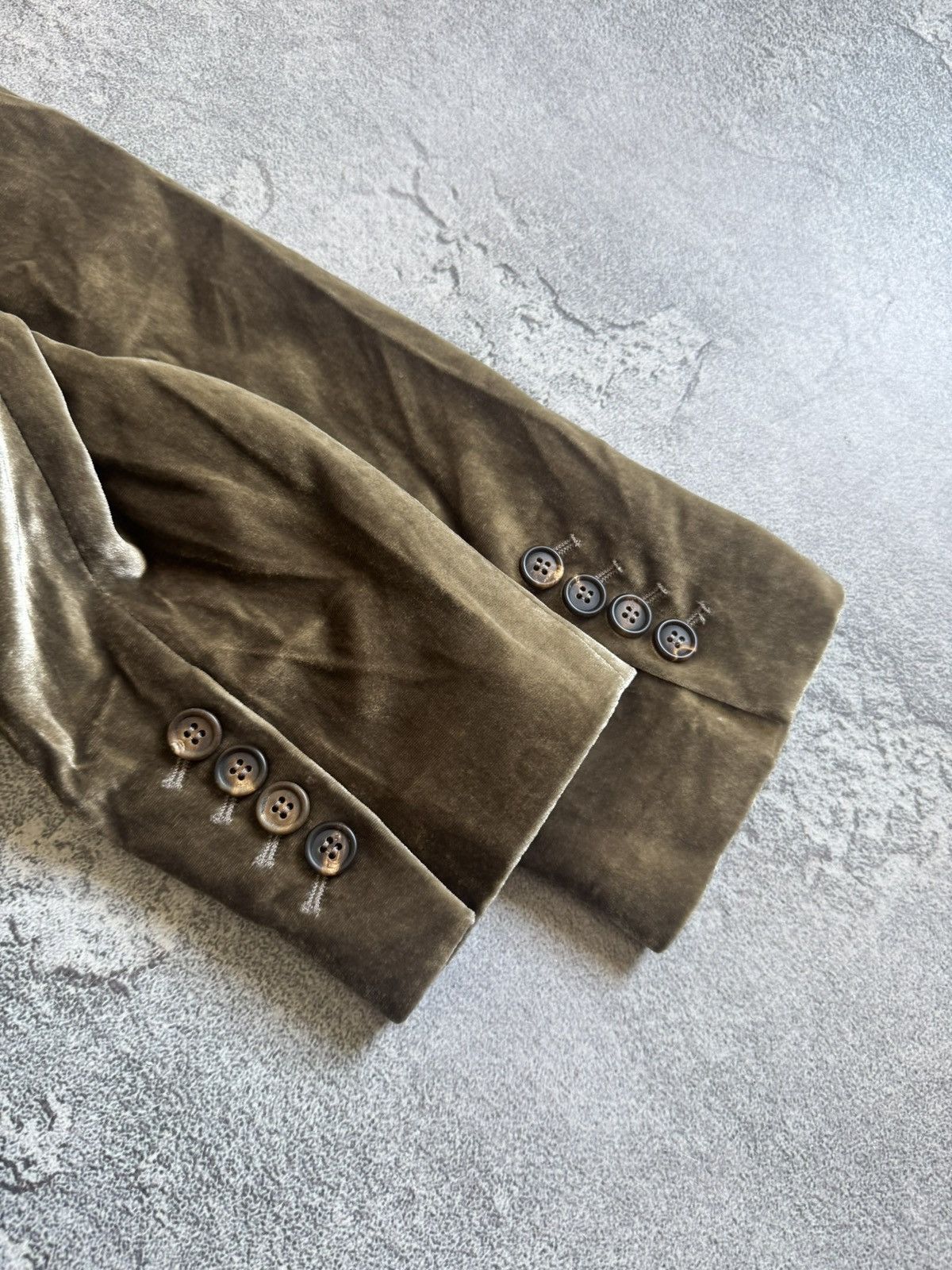 Brunello Cucinelli Brunello Cucinelli 40 velour velvet button up jacket blazer Size S / US 4 / IT 40 - 25 Thumbnail