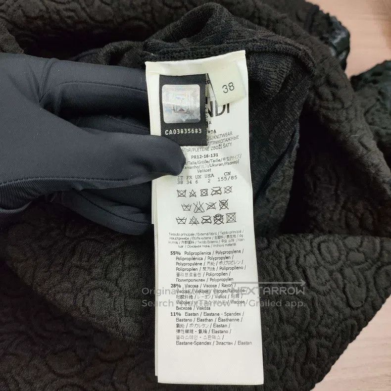 Fendi Fendi Solid cotton dress, black Size XS / US 0-2 / IT 36-38 - 5 Thumbnail