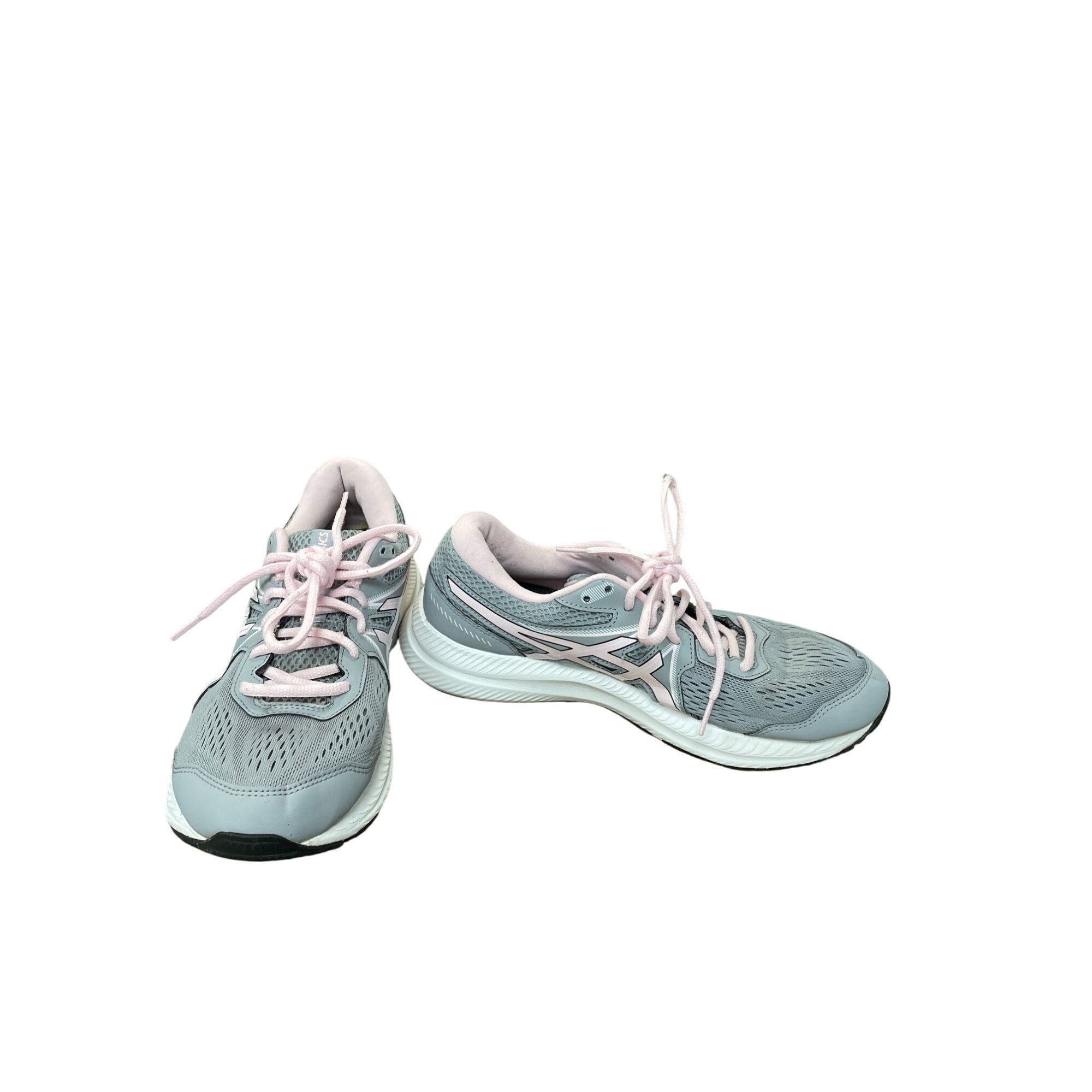 Asics Asics Gel-Contend 7 Mens gray white Sneakers Size 9.5 SKU 9 Size US 9.5 / EU 42-43 - 1 Thumbnail