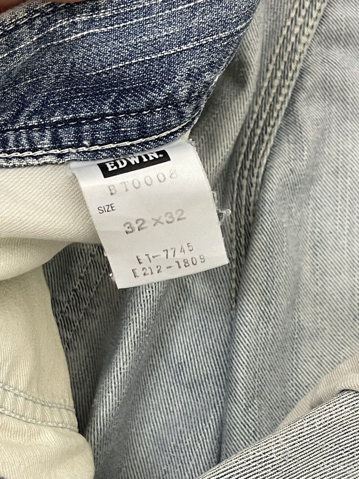Hysteric Glamour Carpenter Jeans Edwin Denim Distress Regular goa cdg 2🟦2 Size US 33 - 16 Thumbnail