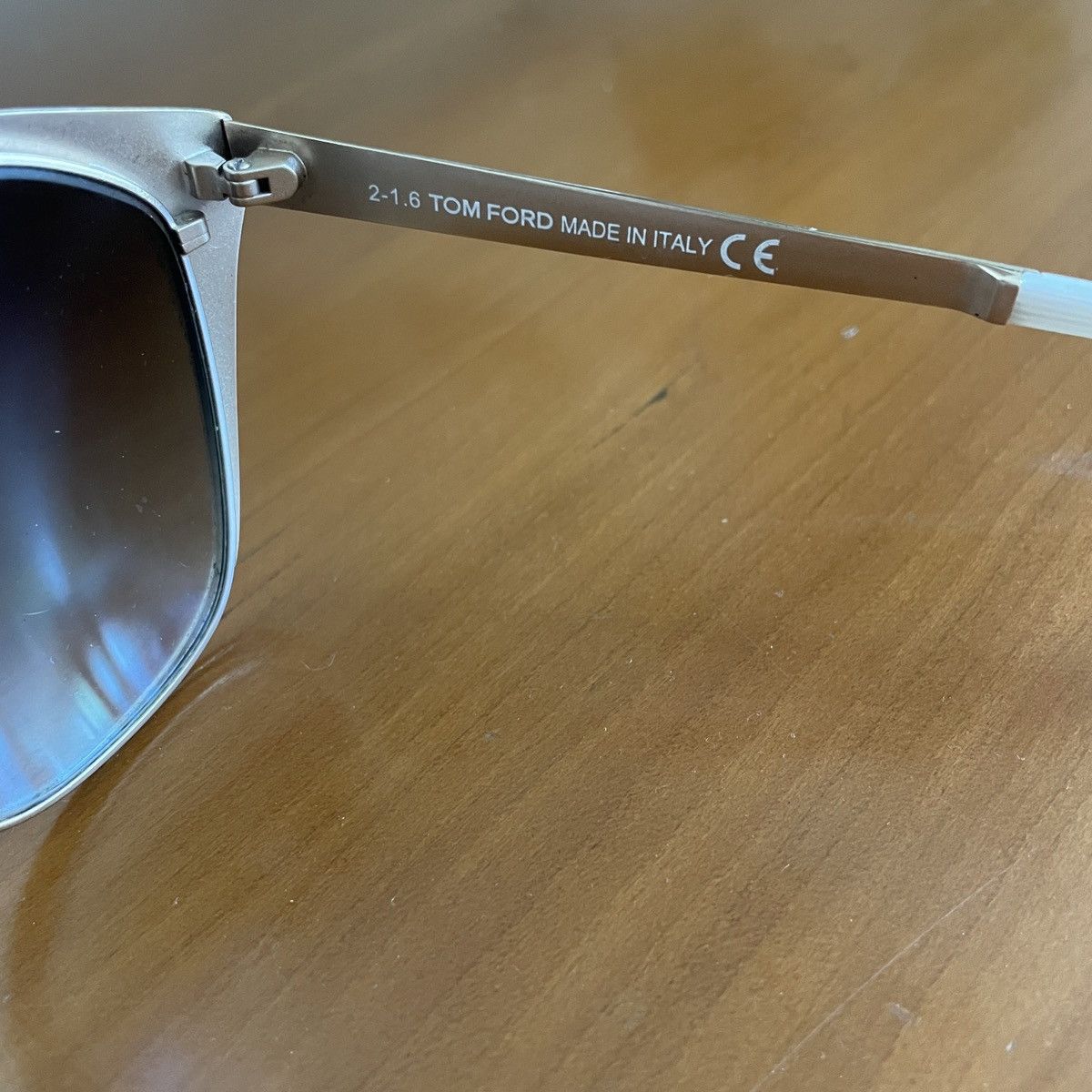 Tom Ford Tom Ford white oversize Lena sunglasses TF 391 gradient Size ONE SIZE - 5 Thumbnail