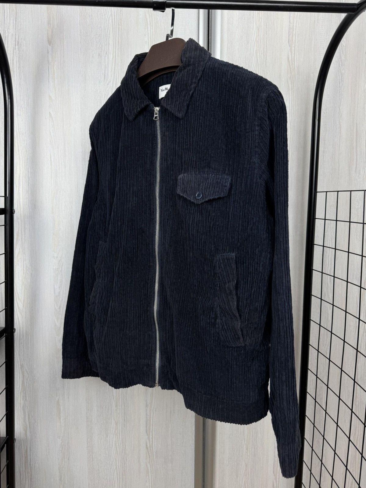 YMC YMC You Must Create Navy blue cotton corduroy jacket Size US M / EU 48-50 / 2 - 7 Thumbnail