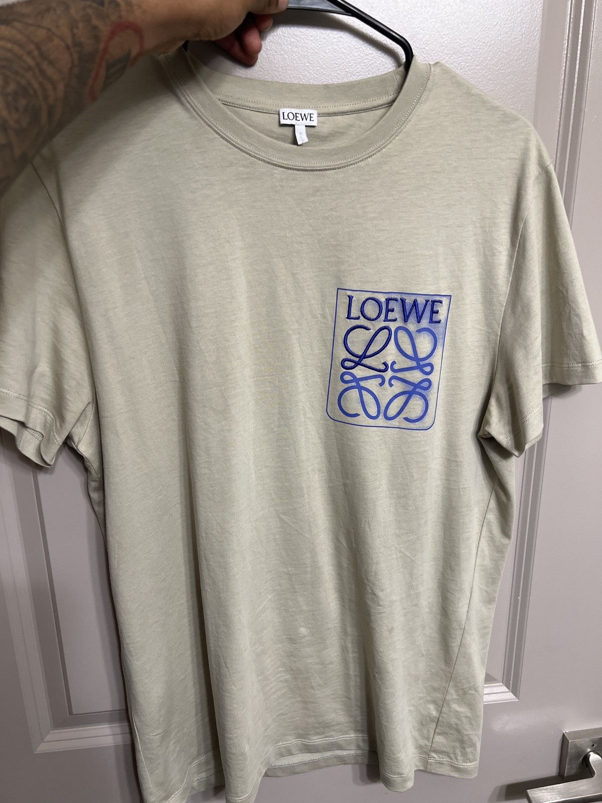 image of Loewe T-Shirt in Brown, Men's (Size Small)