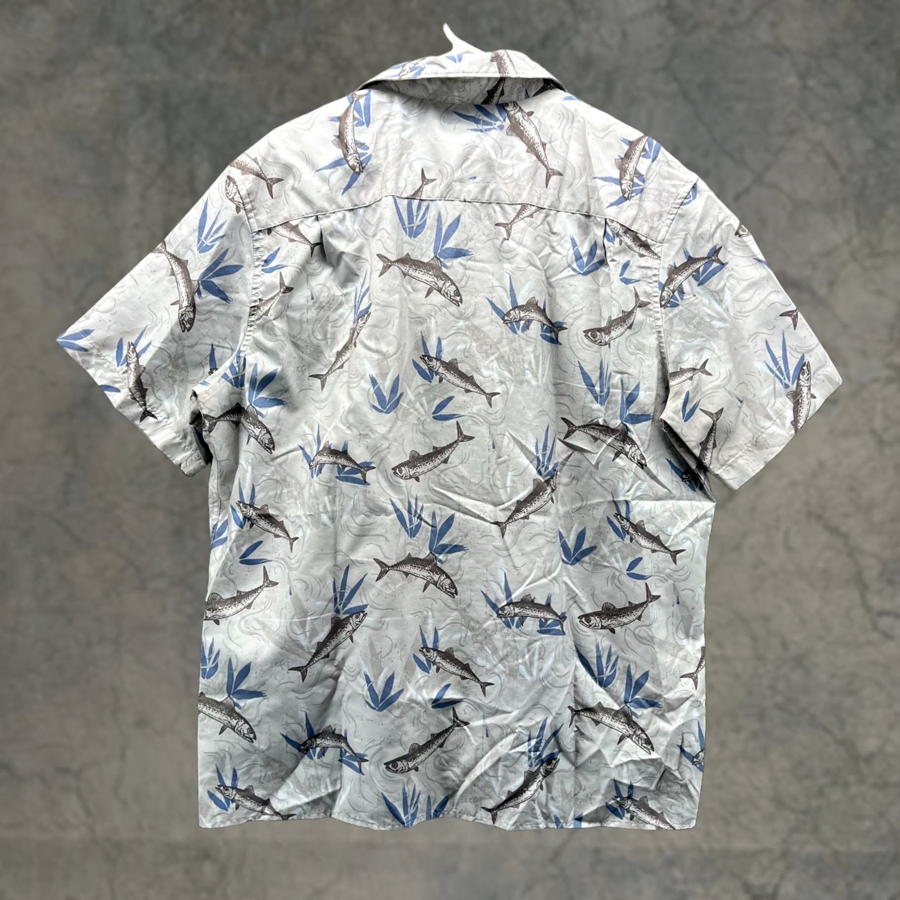 Vintage Champs Shirt Mens XL White Button Down Bass Fishing Hawaiian Outdoors AOP Vintage Size US XL / EU 56 / 4 - 1 Thumbnail