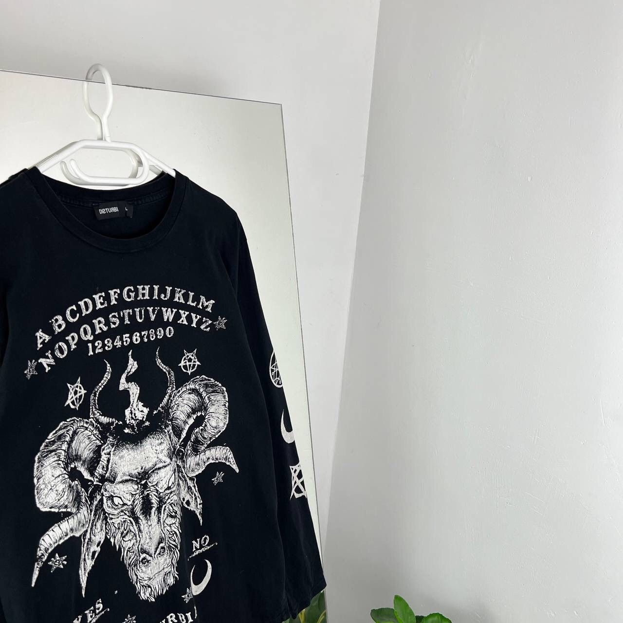 Disturbia Vintage Disrurbia Gothic Pentagram Over Print 90s Size US L / EU 52-54 / 3 - 3 Thumbnail