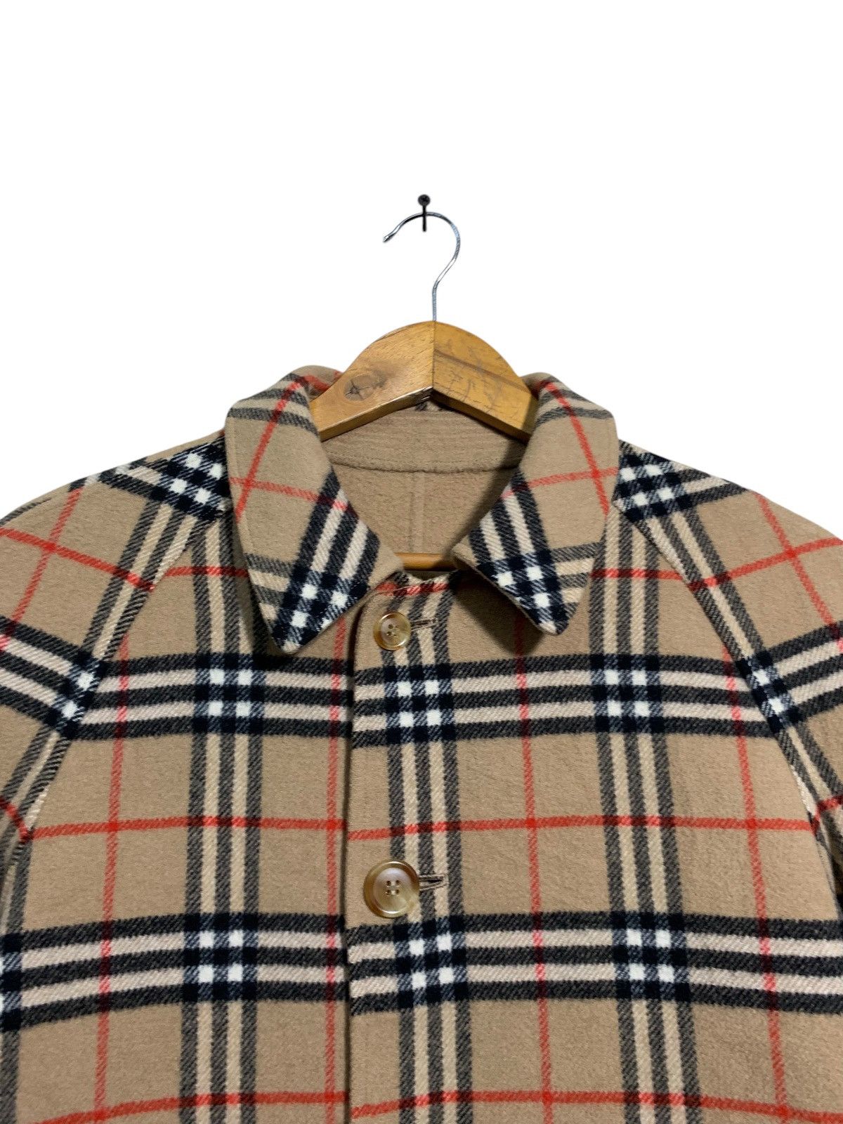 Burberry 🔥BURBERRY NOVACHECK WOOL REVERSIBLE JACKETS Size US M / EU 48-50 / 2 - 4 Thumbnail