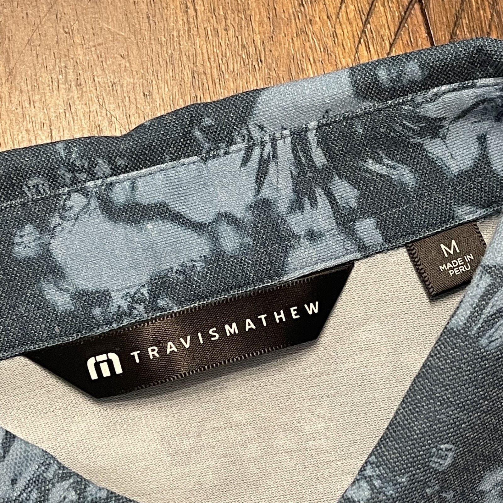 TravisMathew Travis Mathew Polo Shirt Men Medium Pinehurst 1895 Peru Size US M / EU 48-50 / 2 - 6 Thumbnail