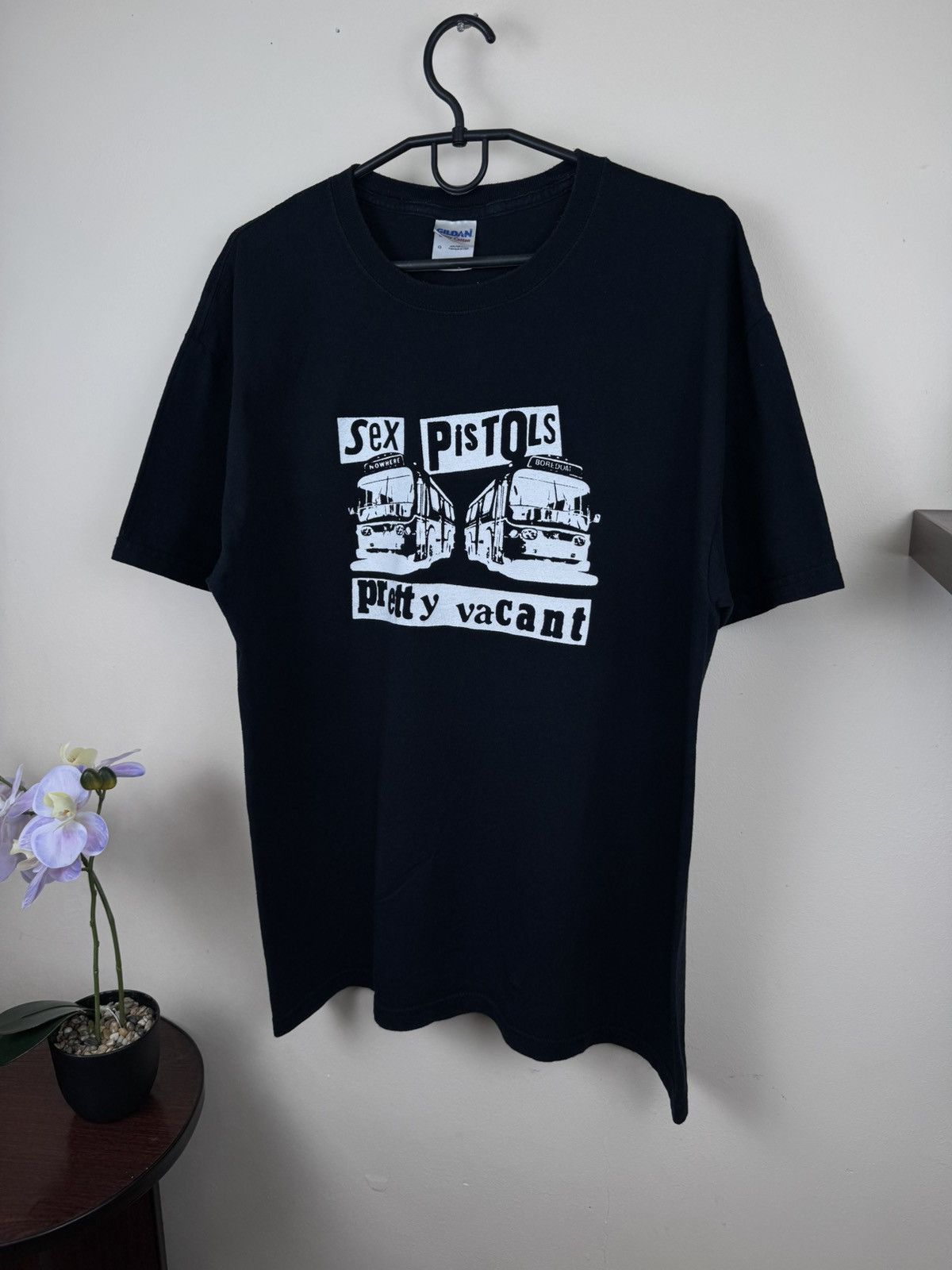 Other Vintage Sex Pistols Pretty Vacant T shirt Black Rock Band L Size US L / EU 52-54 / 3 - 6 Thumbnail
