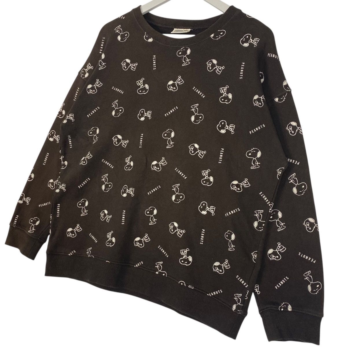Other Vintage Peanuts Snoopy Crewneck Sweatshirt Brown Size US M / EU 48-50 / 2 - 2 Thumbnail