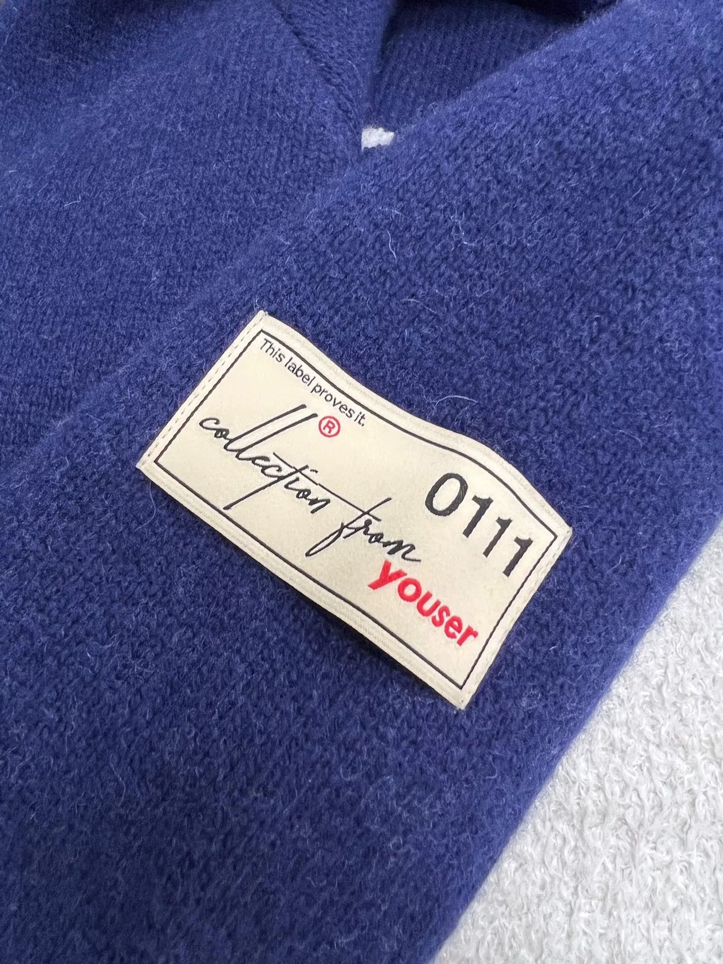 Other YOUSER Short Letter Print Zip Knit Sweater Size US M / EU 48-50 / 2 - 4 Thumbnail